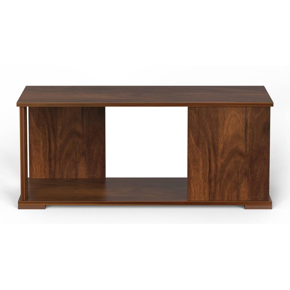 Noel Engineered Wood Coffee Center Sofa Tea/Teapoy Console Table For Sofa Set Living Room Home Hall (Brown Maple)