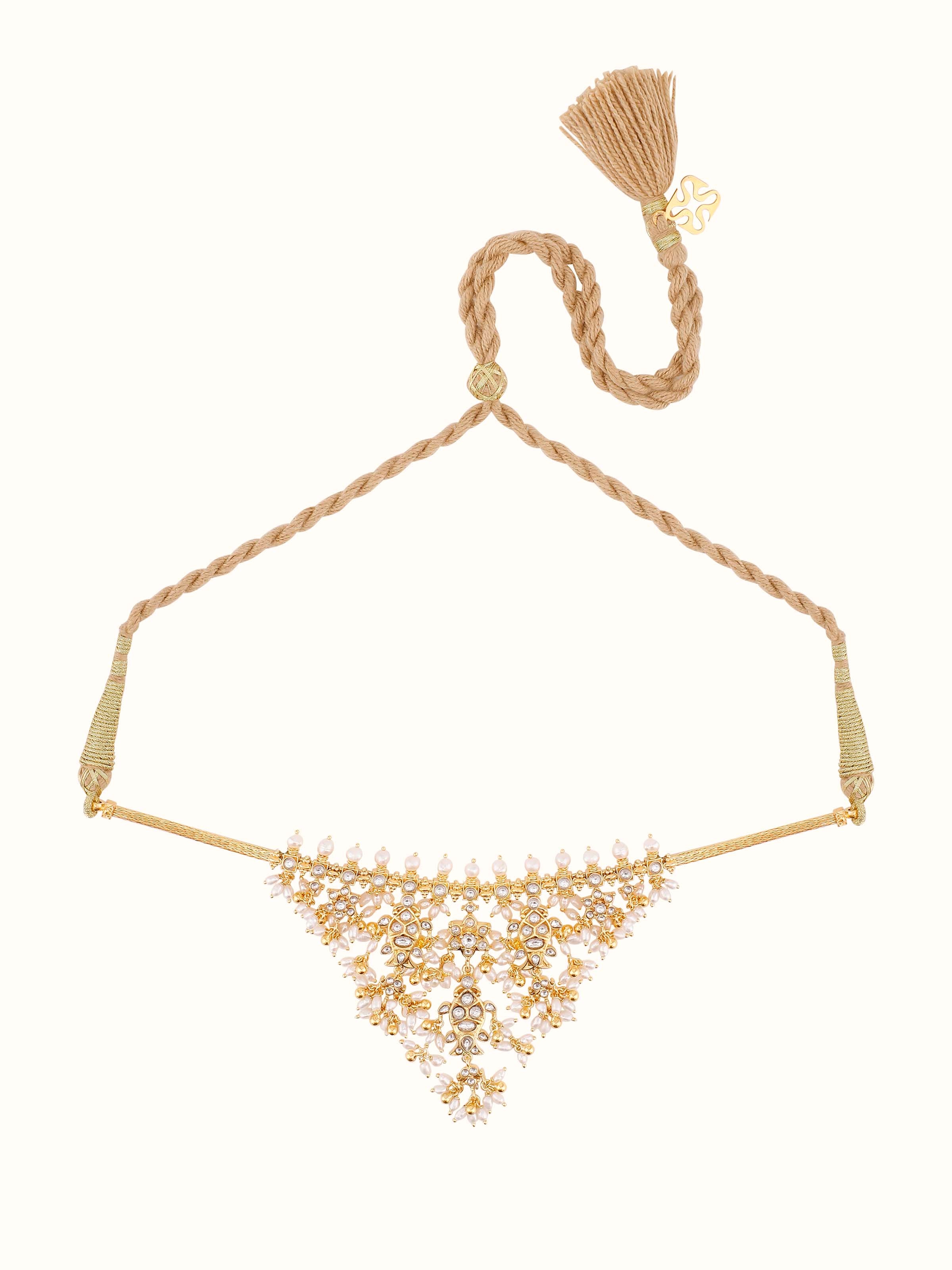 Guttapusalu Silver Choker