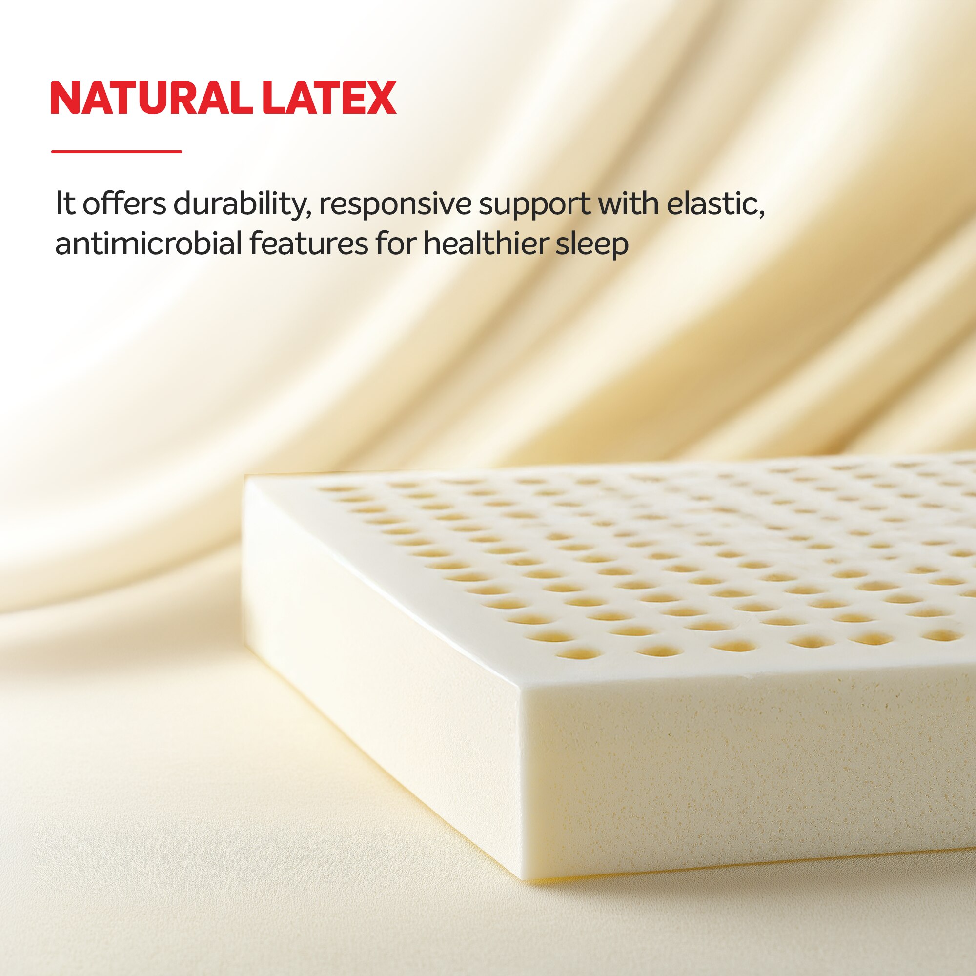 KURLON OrthoMagic Essential |Orthopedic Hybrid mattress with Latex, Coir & HR Foam | 5 inch Double Latex Foam Mattress (L x W: 75 inch x 48 inch)