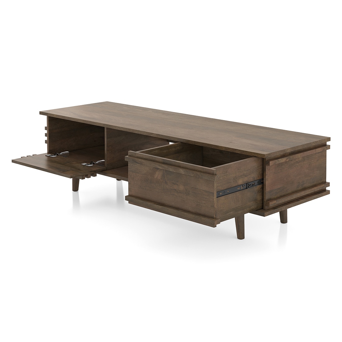 Parker TV Unit in Danish Walnut Finish