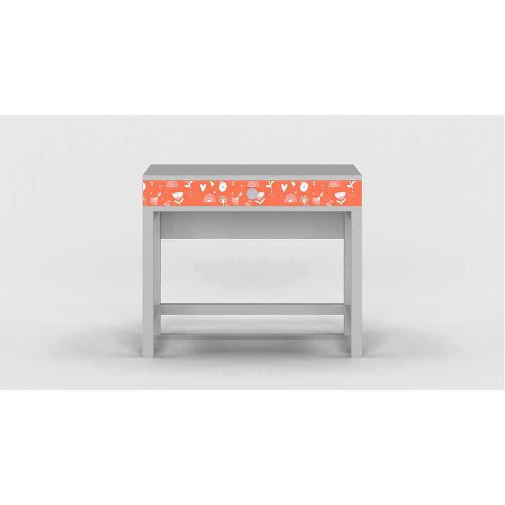 Topolino Study Table - Silver Grey