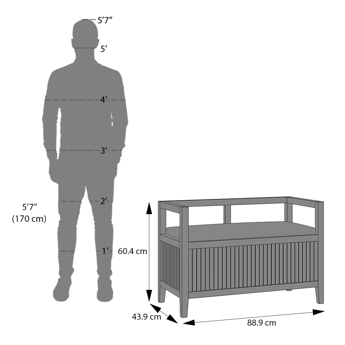 Rhodes Solid Wood Bench in Mango Mahogany Finish with Mint Ikat Fabric Colour