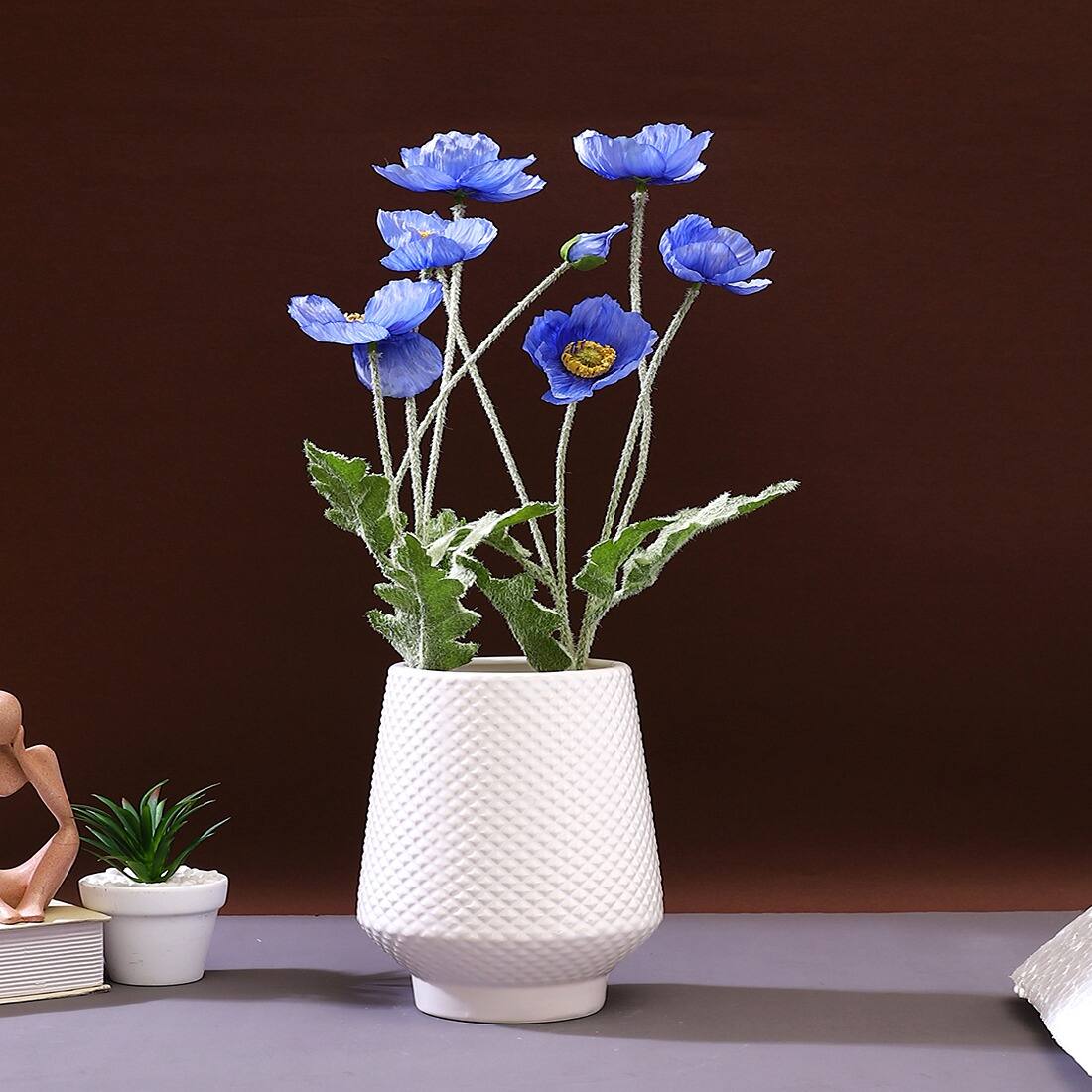 Modern White Ceramic Vase