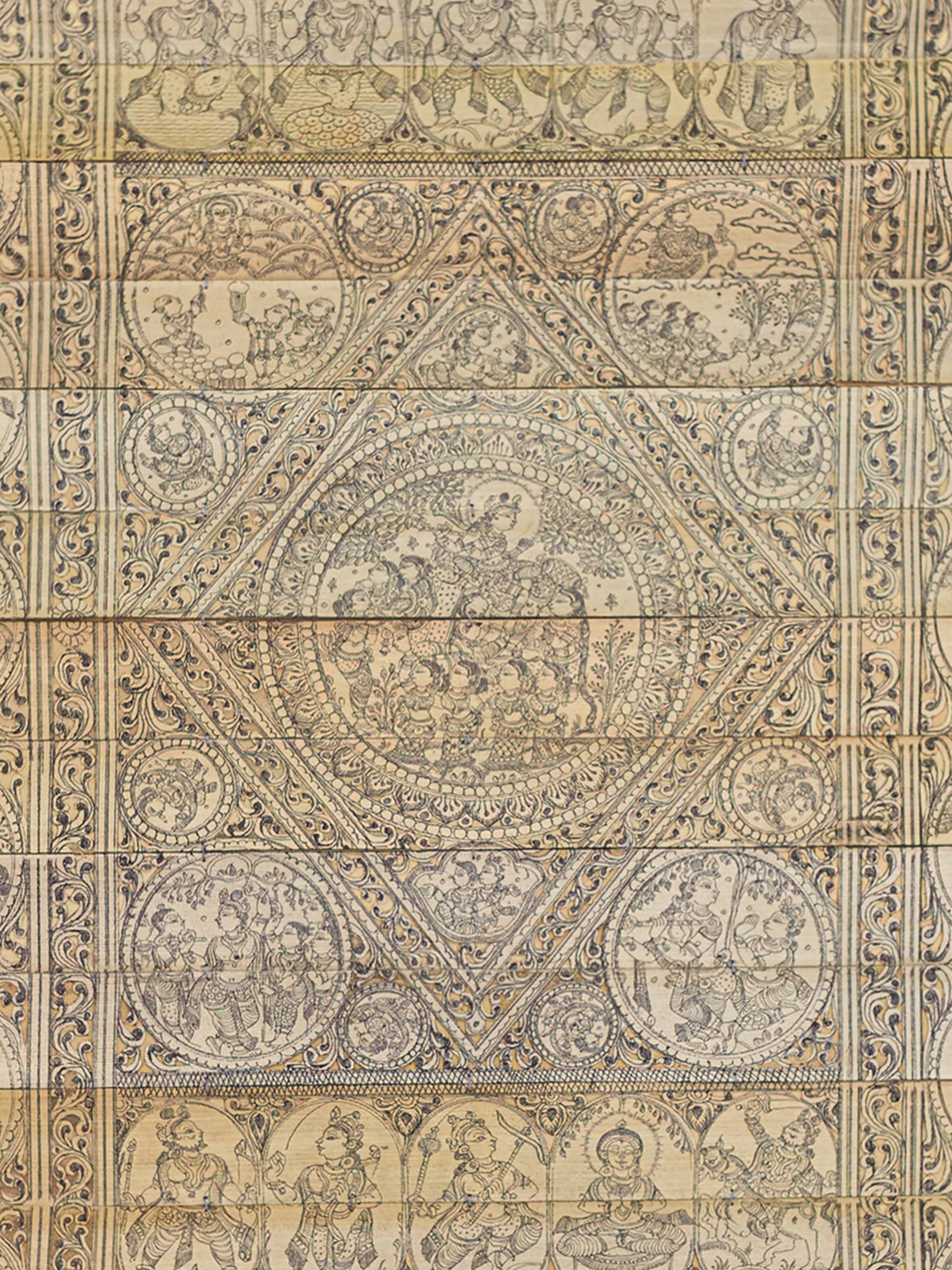 Tree Of Life Patachitra Painting