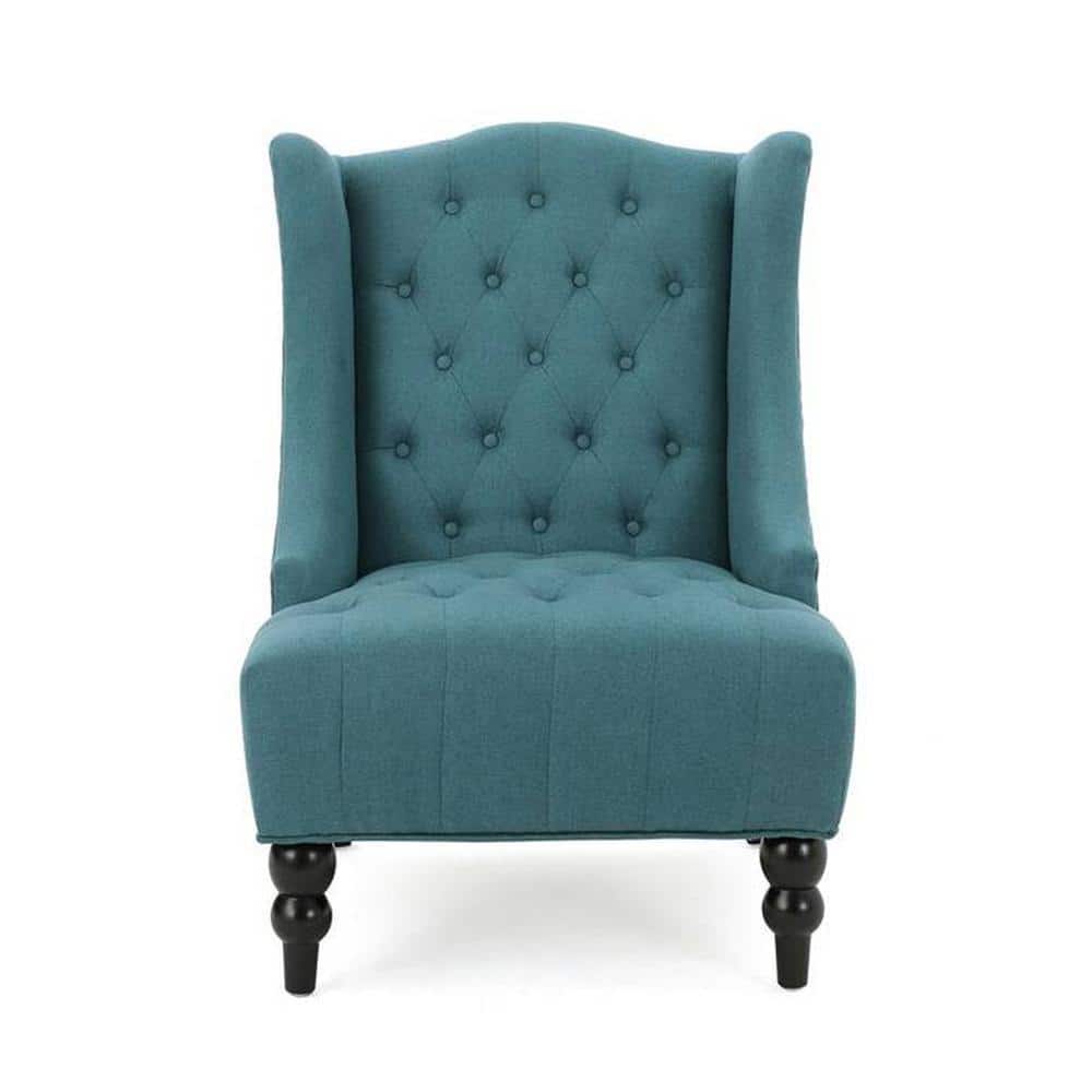 Denny Accent Chair in T blue Colour