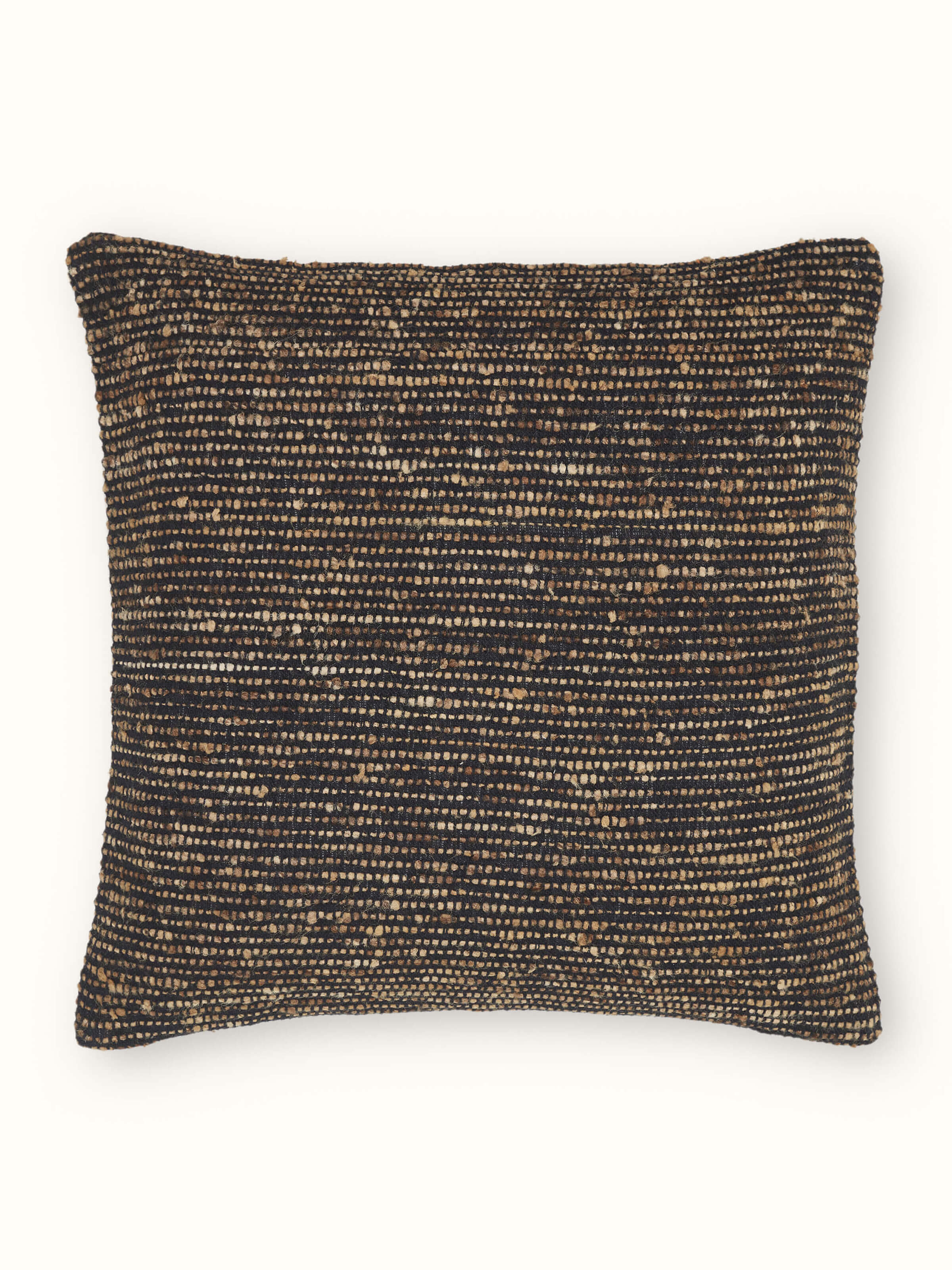 Ujjwal Black Silk Handloom Cushion Cover