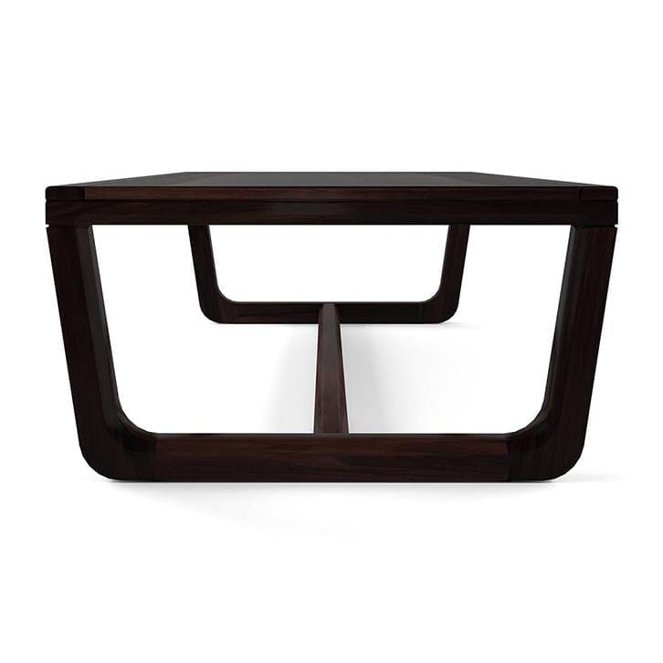 Botwin Rectangular Solid Wood Coffee Table In Mahogany Finish