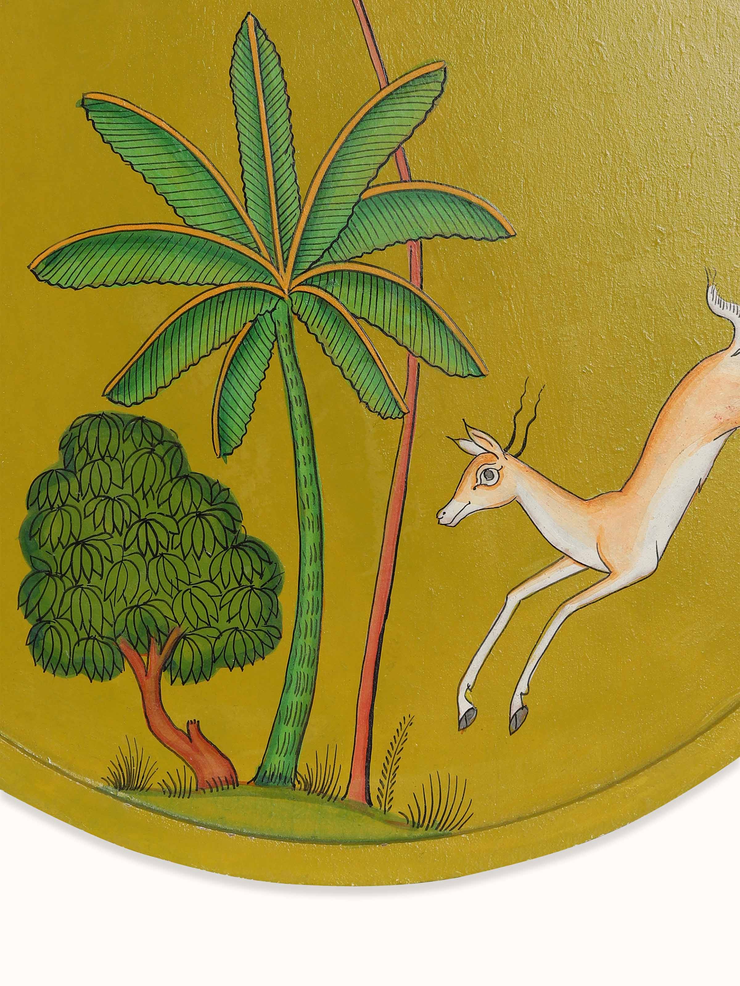 Shrinathji Miniature Pichwai Painting