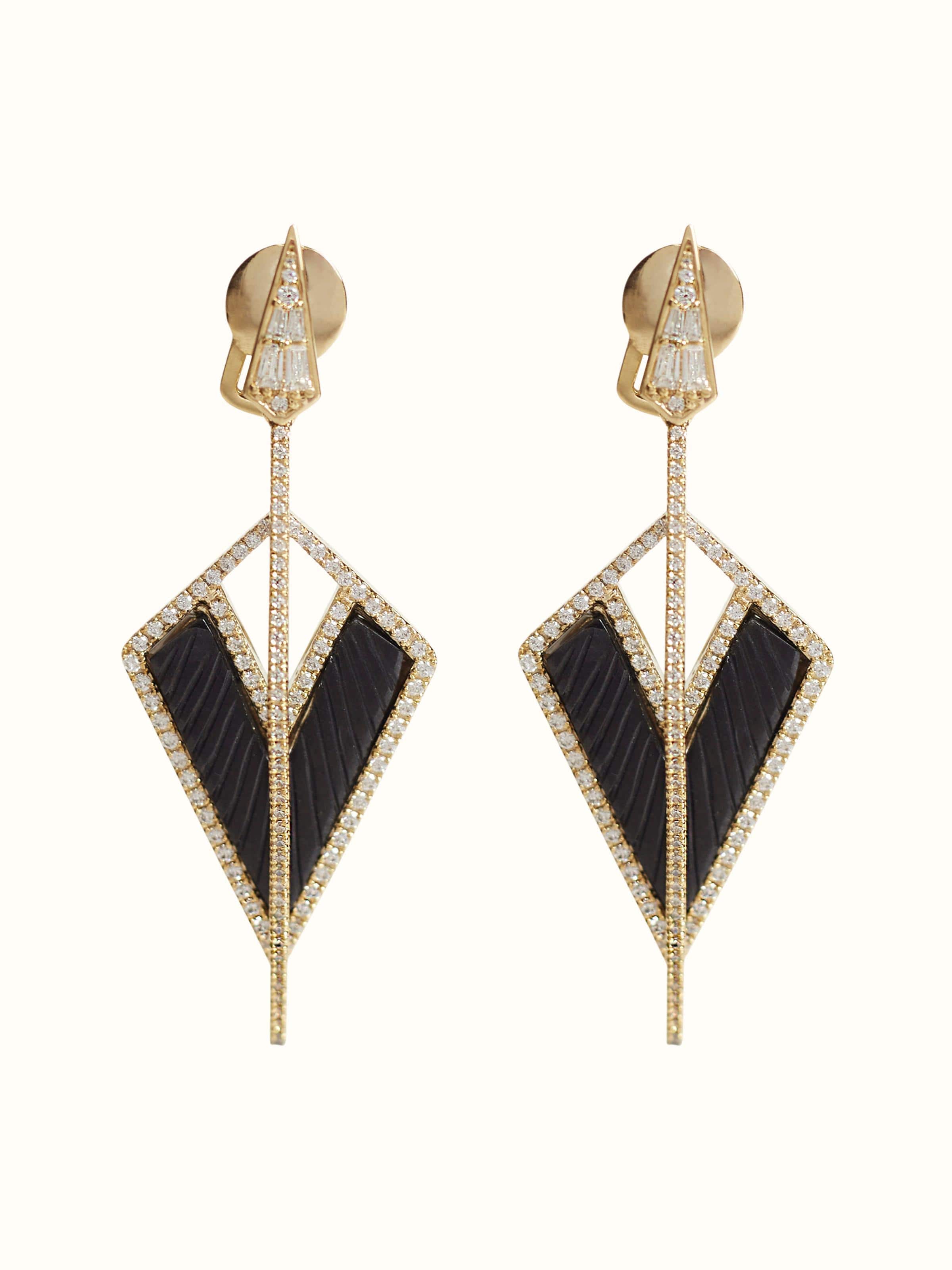 Silver Smithing Drop Earrings