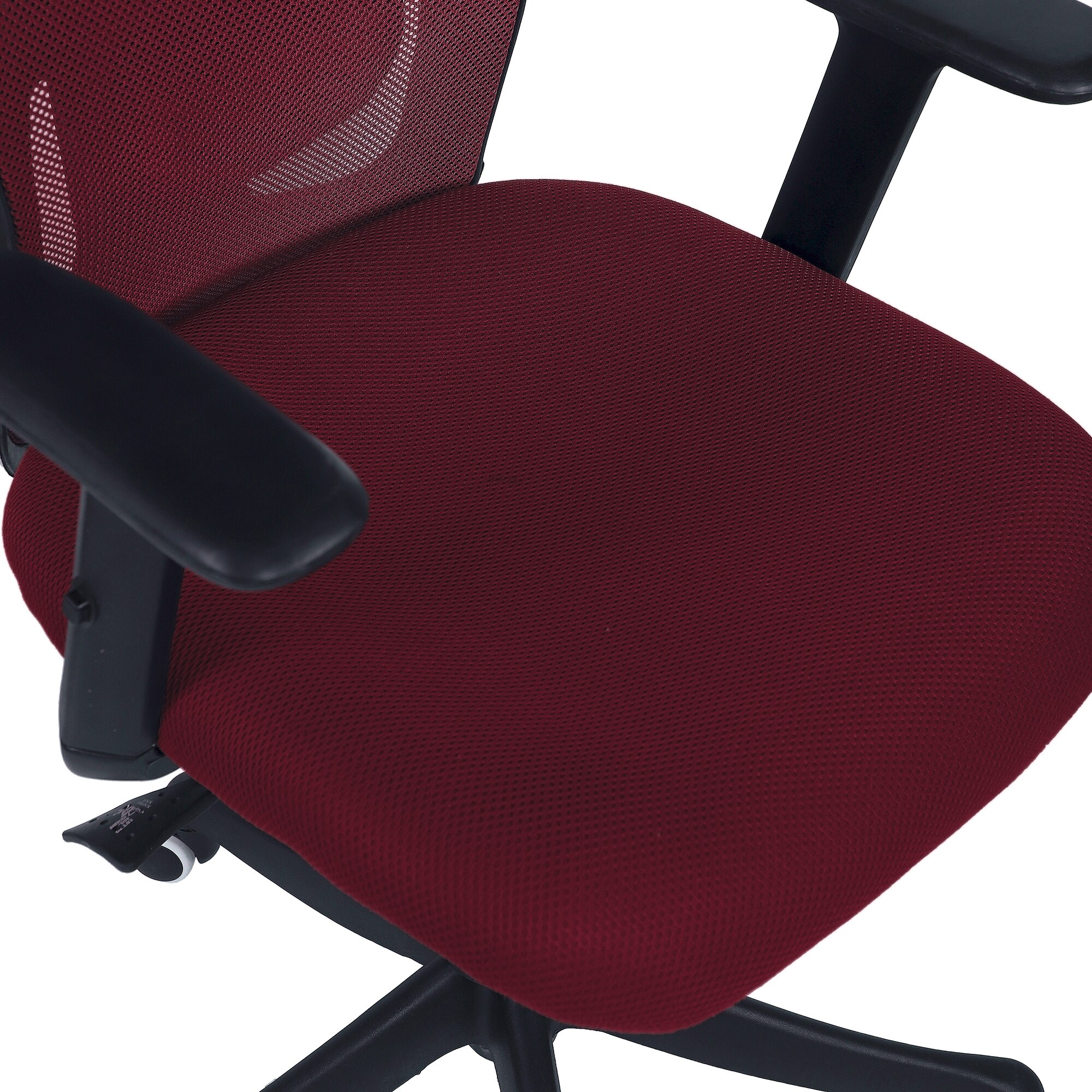 Dreaceo High Back Ergonomic Chair in Maroon Colour