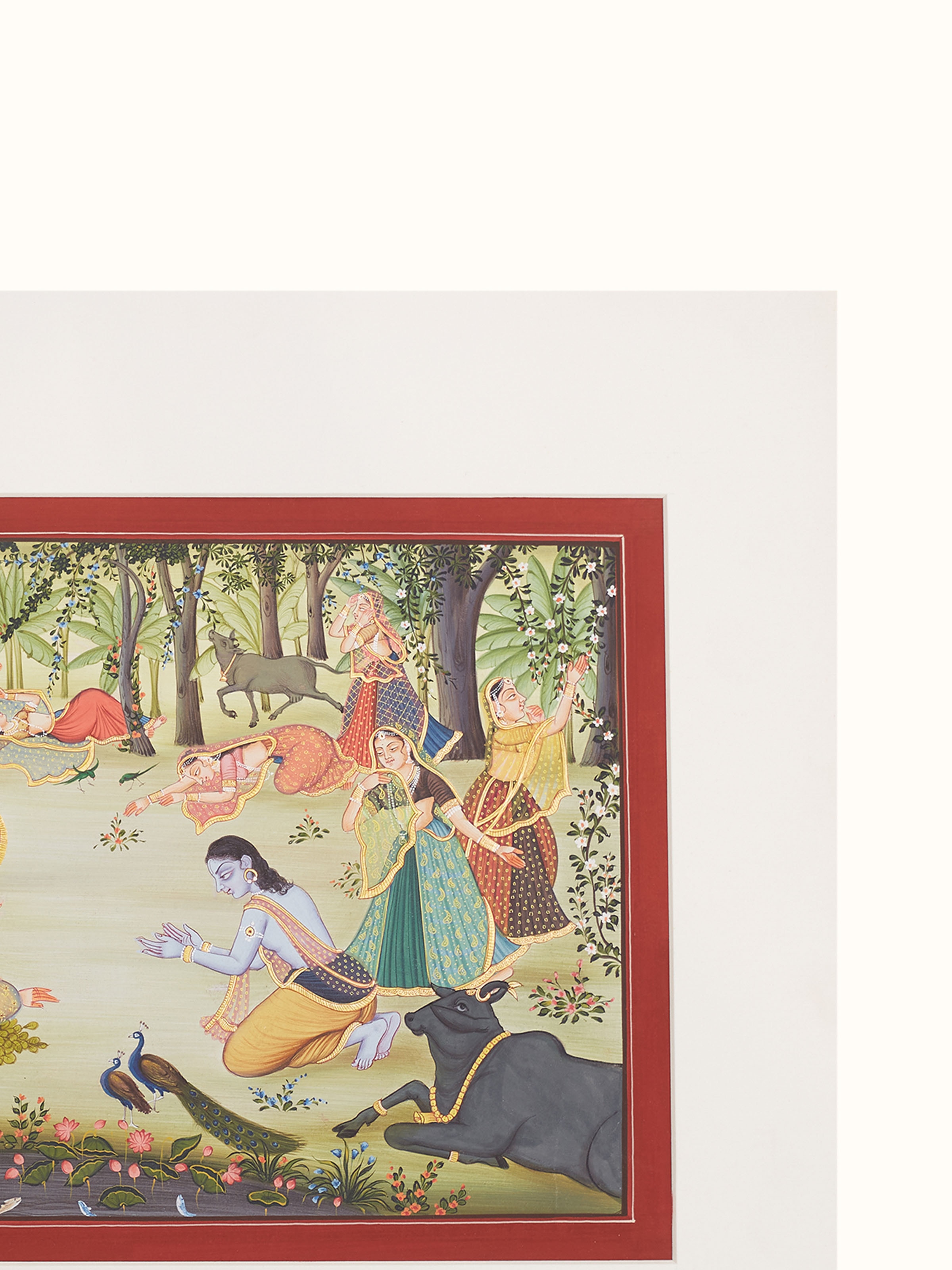 Krishna Leela Pichwai Painting