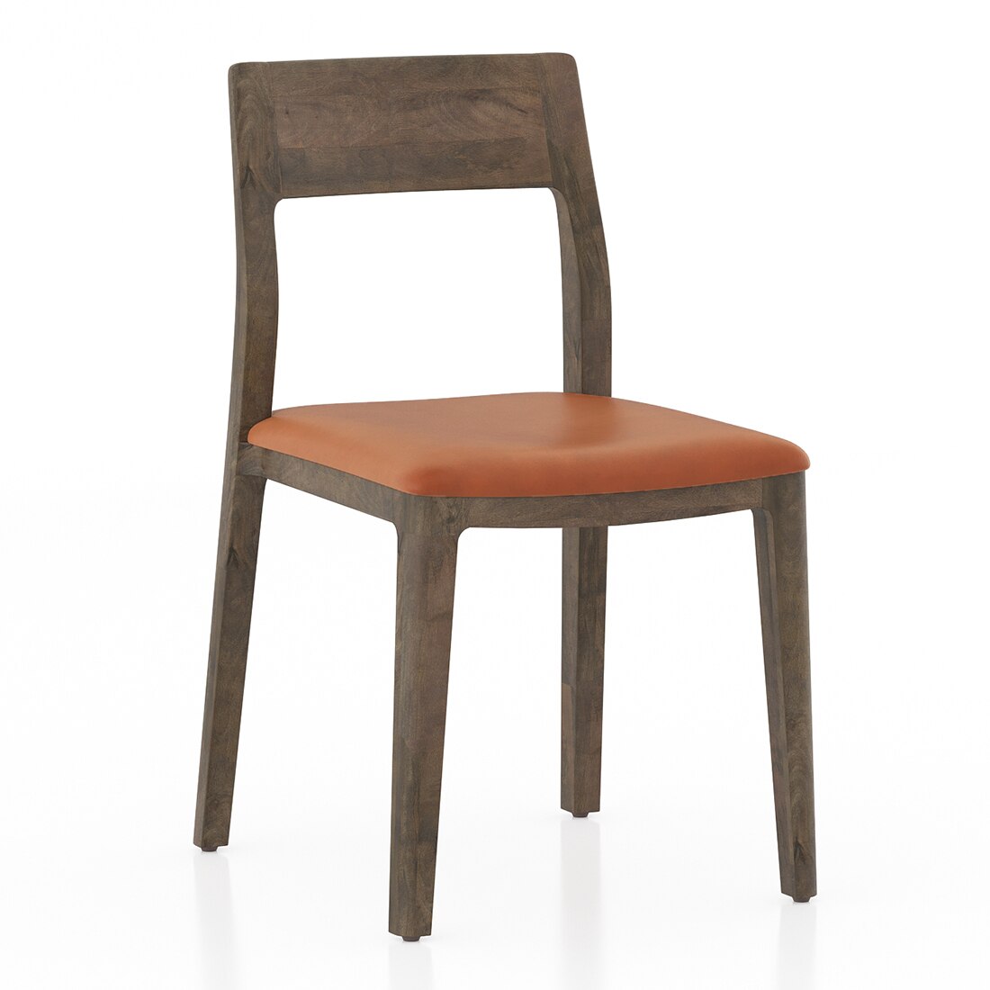 Aero Solid Wood 4 Seater Dining Table With Clarke Dining Chair