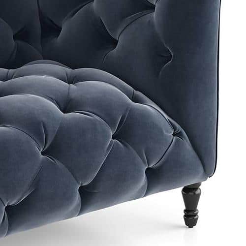 Henrietta 3 Seater Fabric Sofa (Davos Plus)