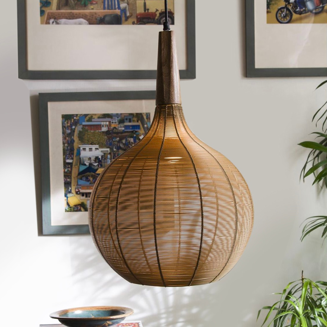 Tappa Drop Hanging Lamp - Orange Tree