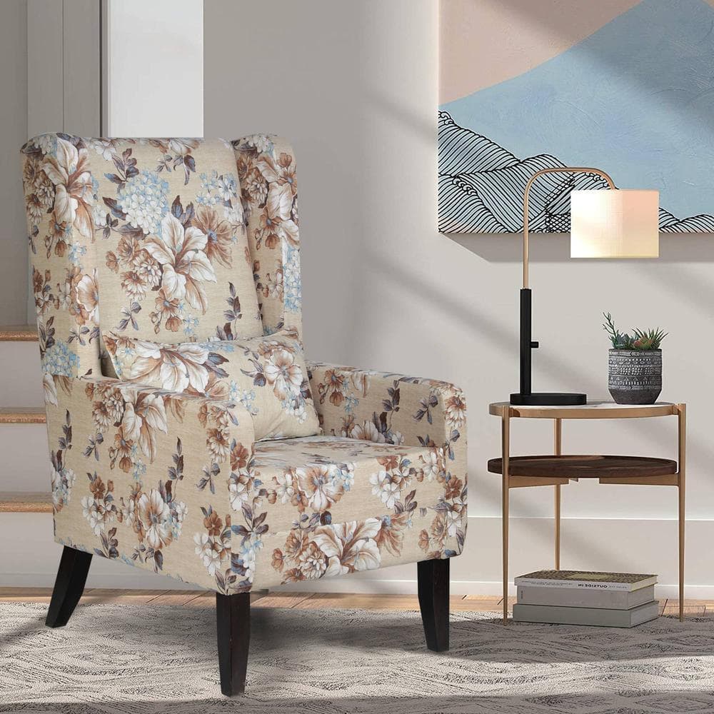 Sebastian Accent Chair - Brown (Colour : brown)