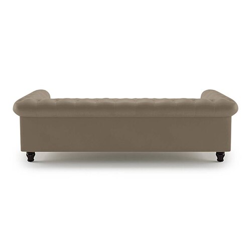 Winchester 3 Seater Leather Sofa (Cappuccino)
