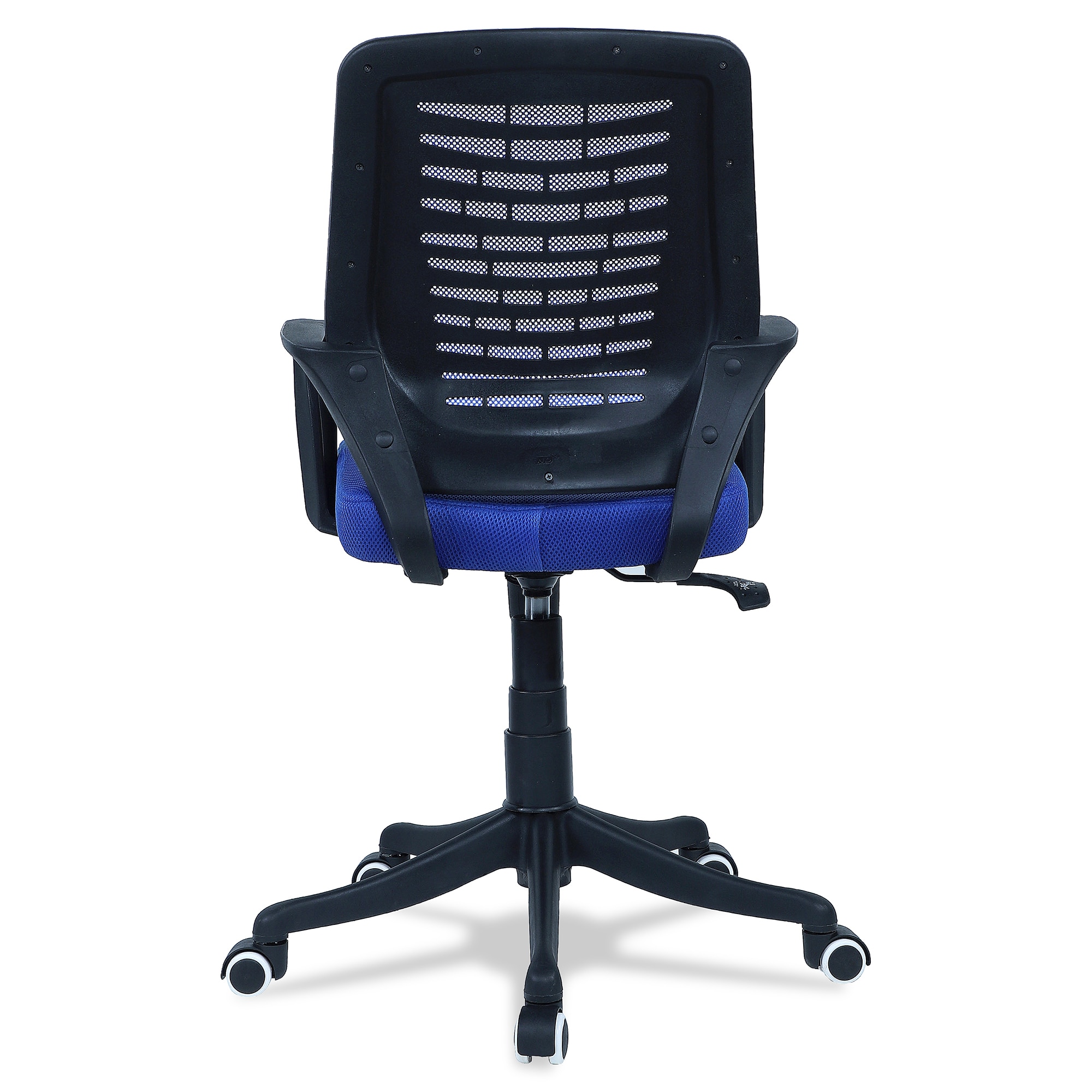 Diicea Mid Back Ergonomic Chair in Blue Colour