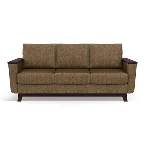 Corby Essential 3 Seater Fabric Sofa in Dune Colour