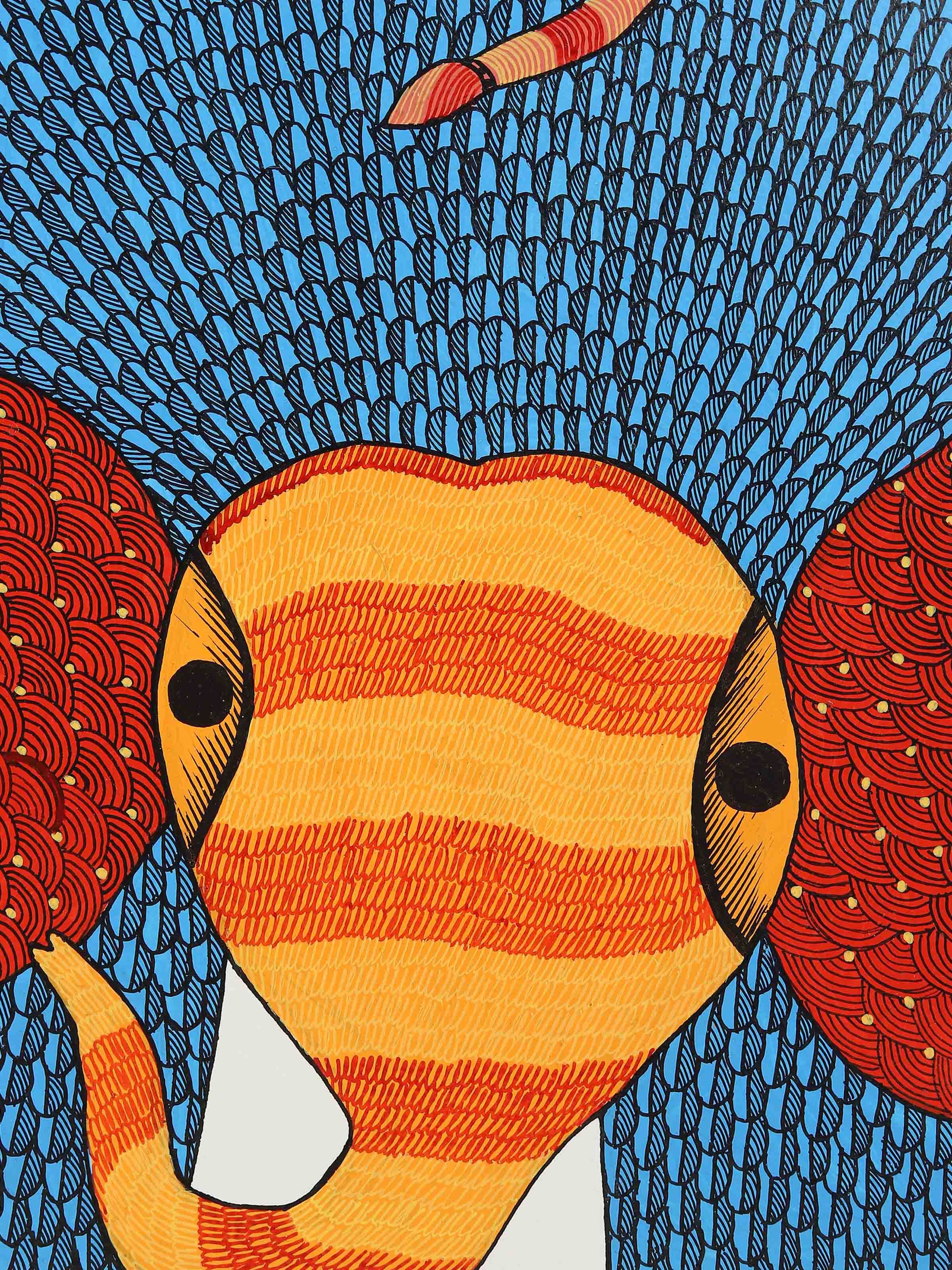 Spirit of the Gond Painting