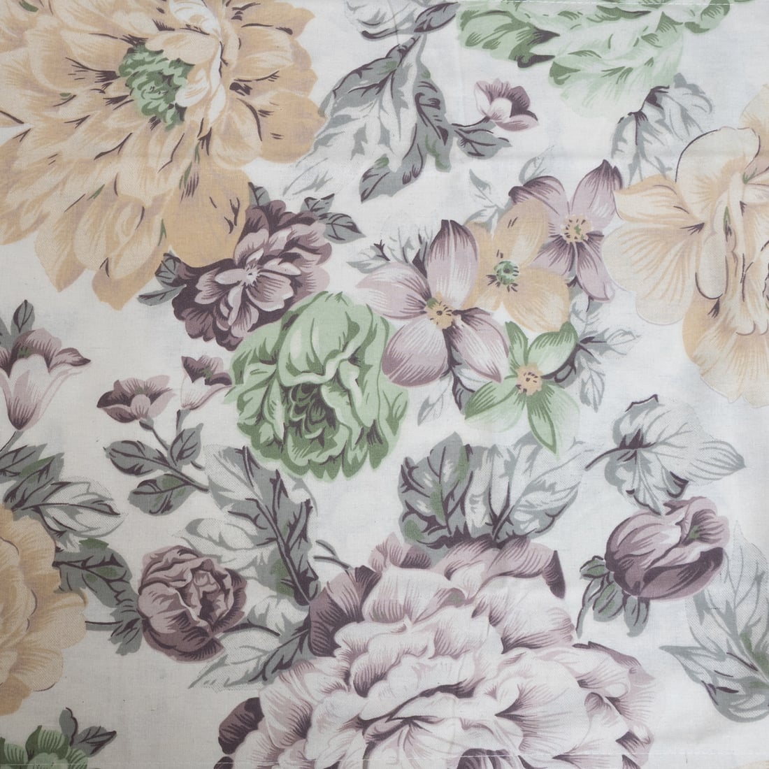 Threads Silky Touch Digital Print King Size Flat Bedsheet 270 x 250 cms