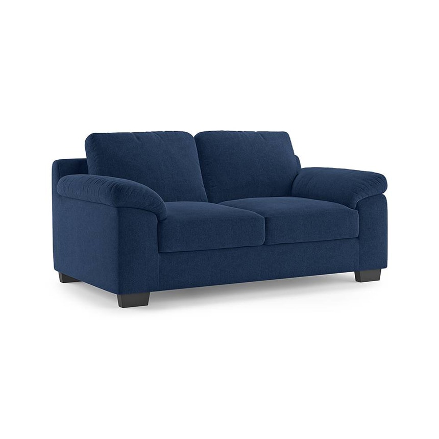 Esquel Premium 2 Seater Fabric Sofa in Lapis Blue Colour