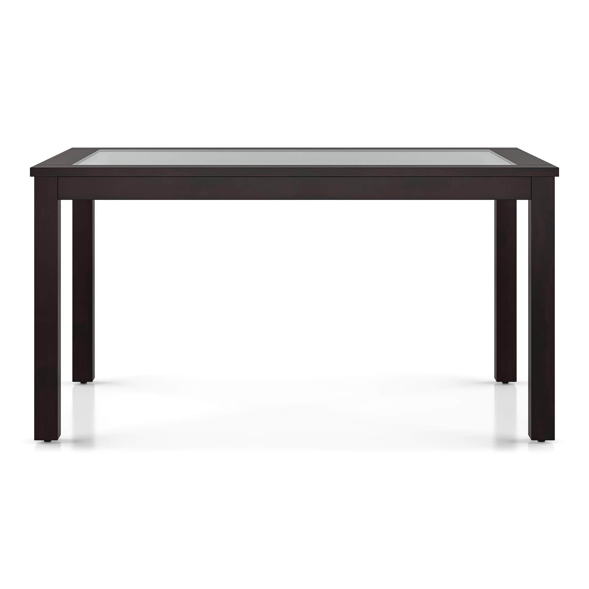 Floyd 6 Seater Dining Table Glass Top With Set Of 6 Capra Dining Chairs