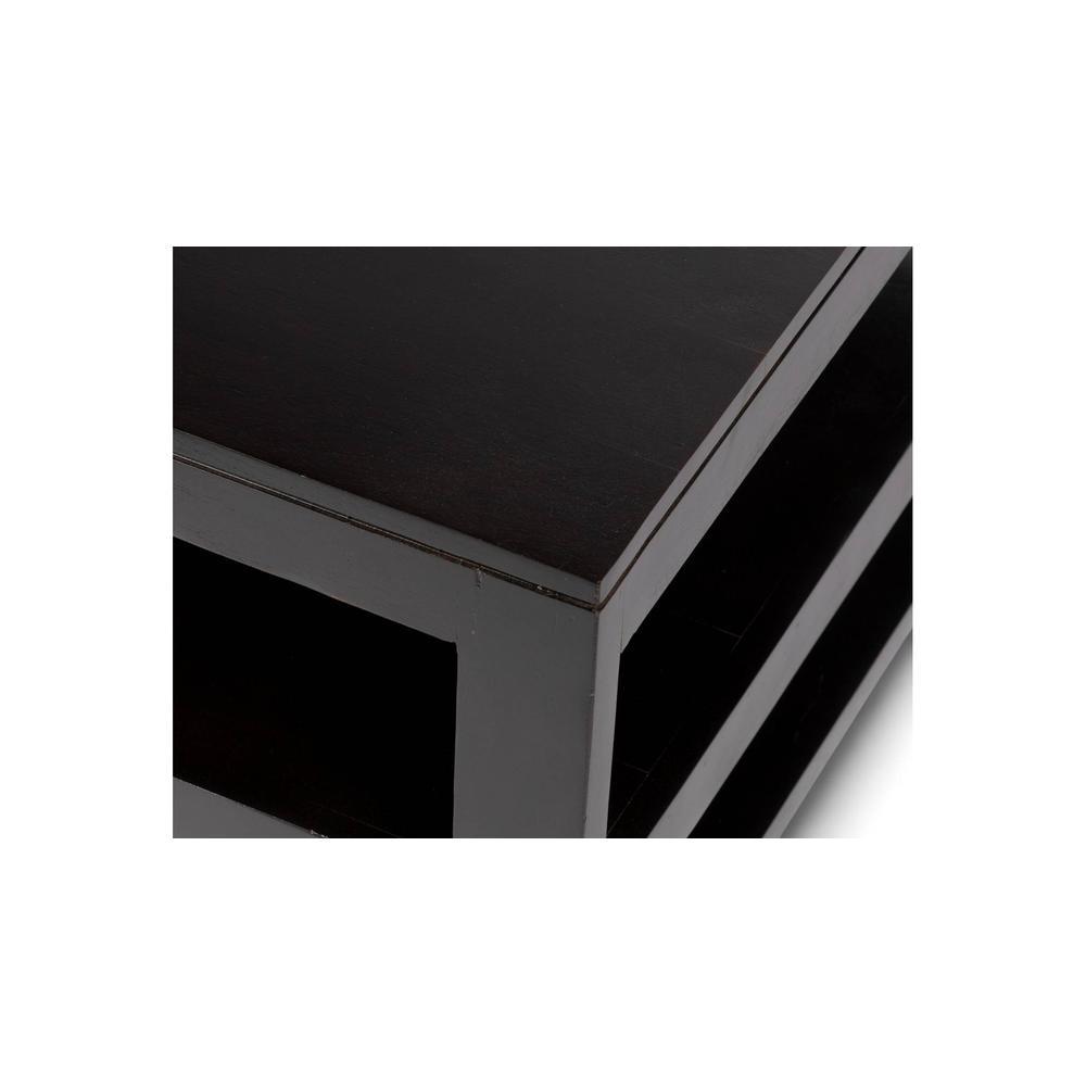 Turin Coffee Table - Dark Walnut Finish