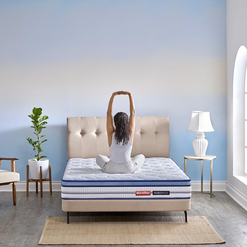 Balance Plus -Doctor Recommended, 5 Zone Dual Density Orthopedic Support layer, Euro Top Memory Foam Mattress (78 x 60 in, 8 Inches)