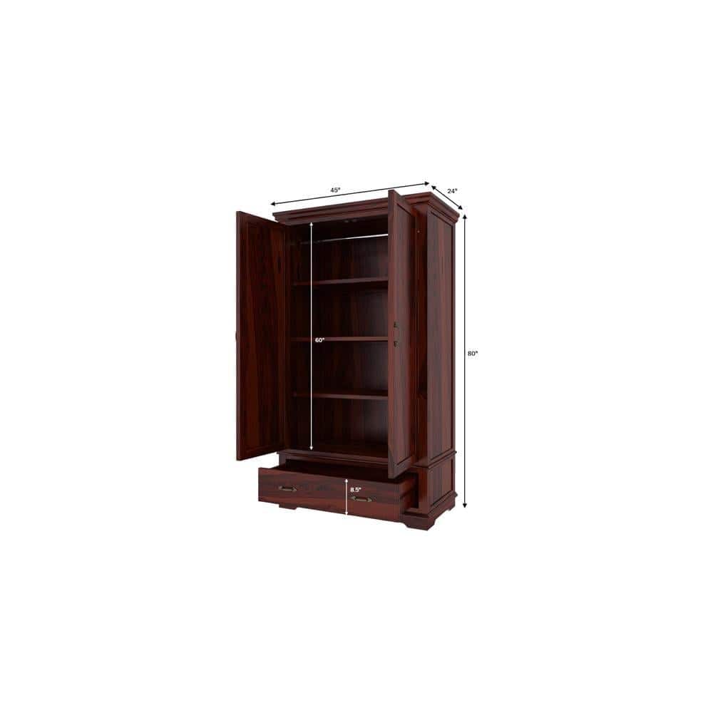 Dyson 2 Door 1 Drawer Warddrobe