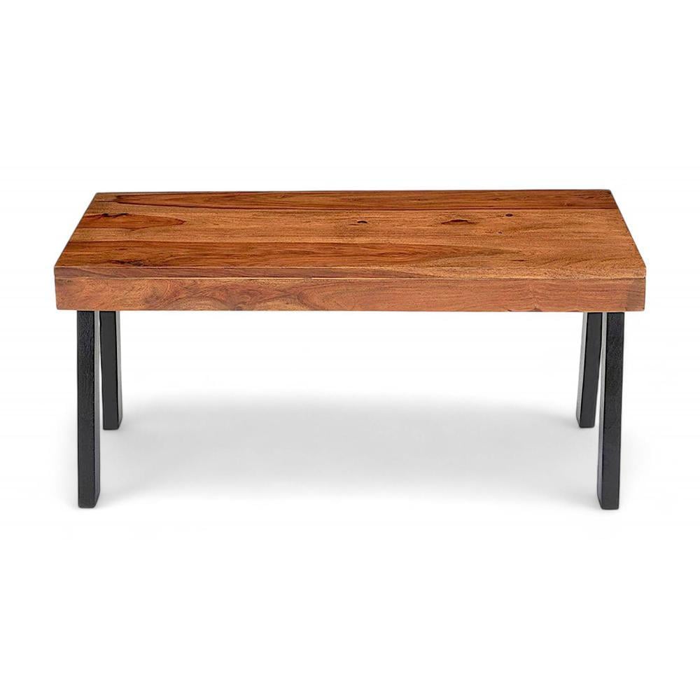 Mayfield Sheesham Wood Coffee Table In Teak Finish