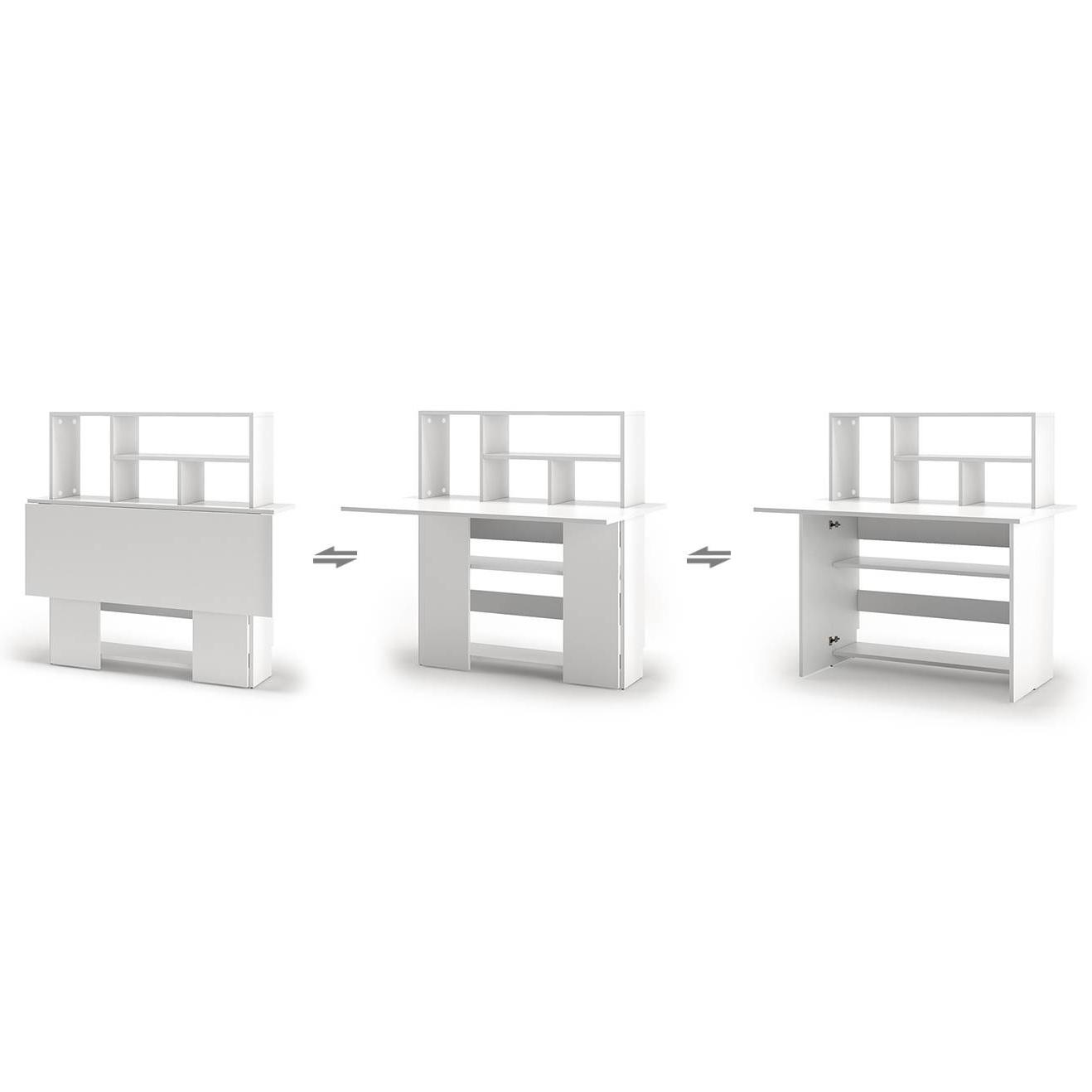 Anton Engineered Wood Study Table in Finish
