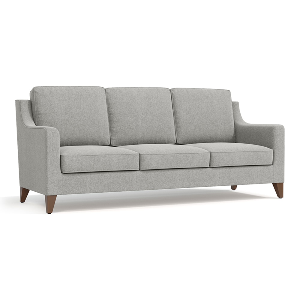 Abbey Sofa Set (Colour : Vapour Grey, Cushion : Soft, Seater : 3+2+1)