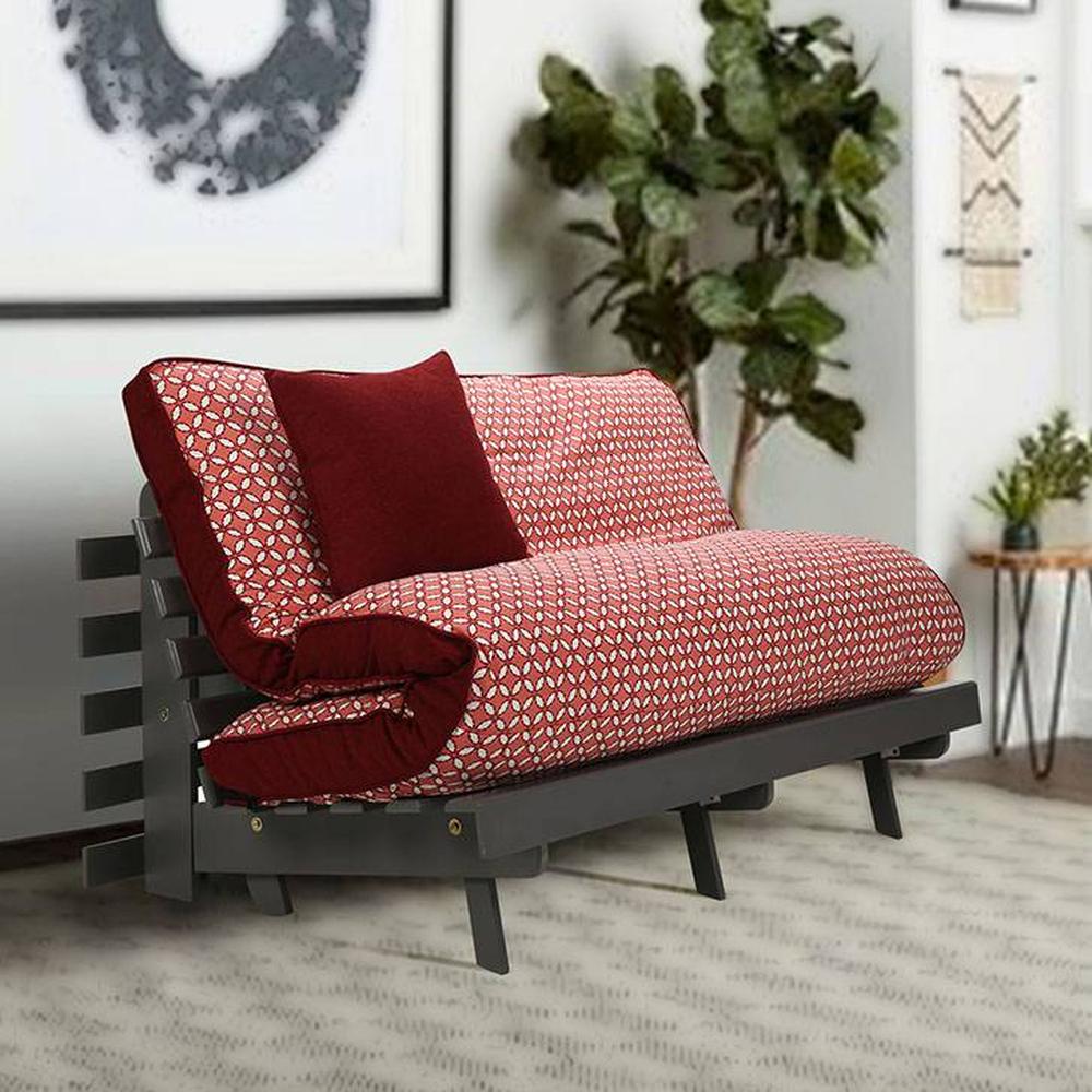 Ellena Futon - Red Four Leaf