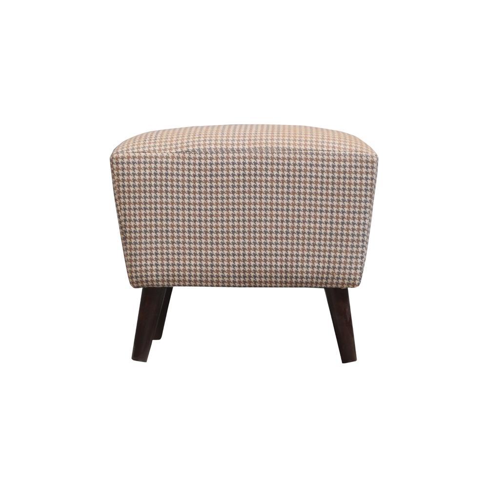 Classic Plush Puff (Brown & Gray)