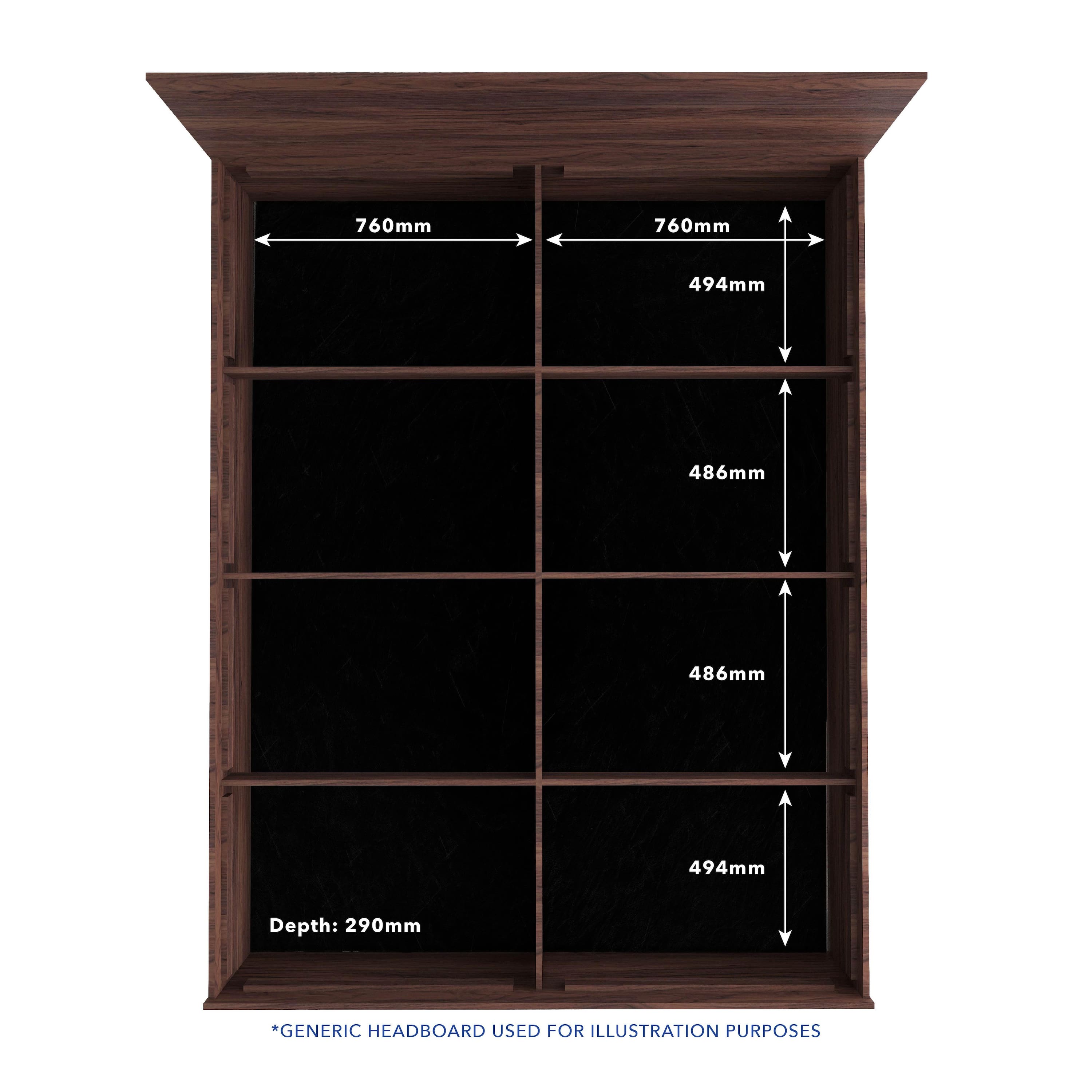 Lavish Center Queen Bed Design 2