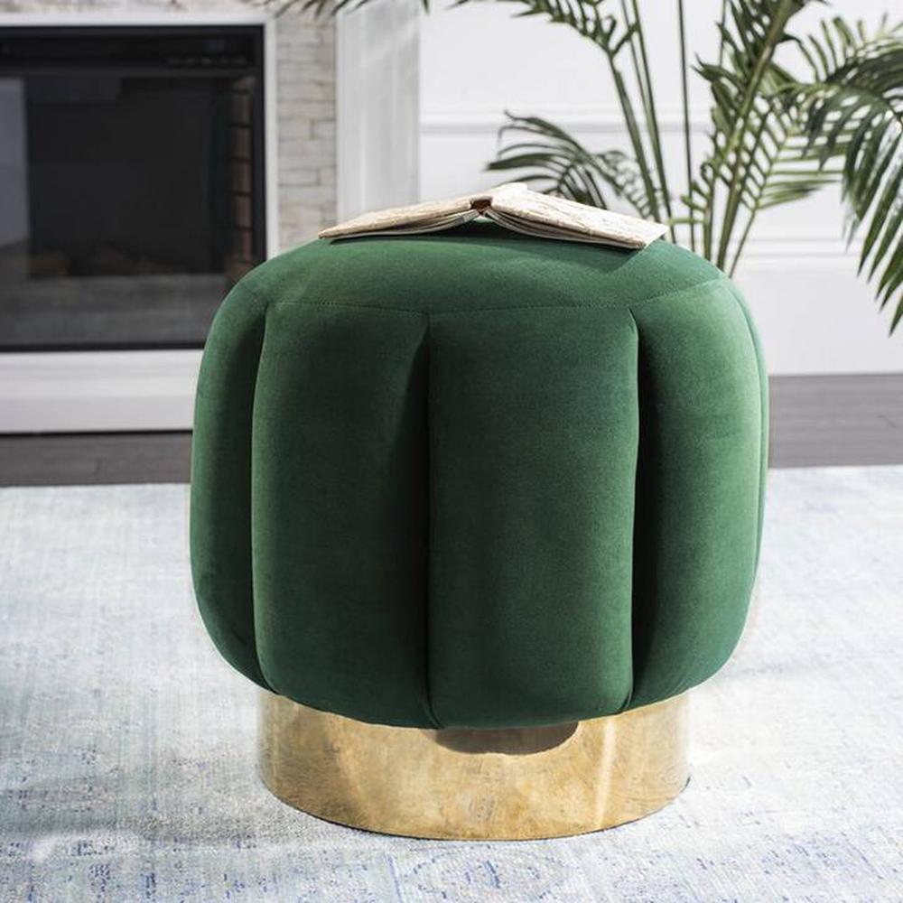 Gilbert Ottoman Color in Green