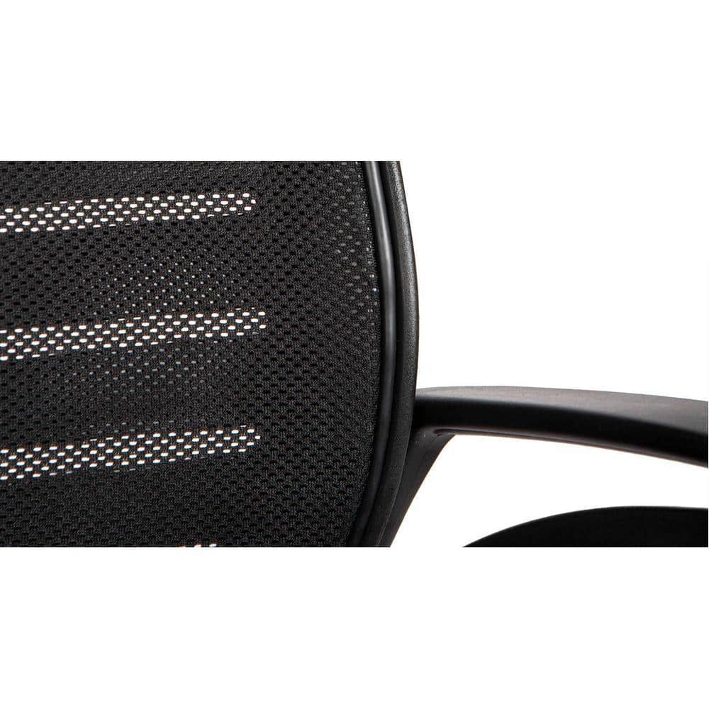 Xcelo Mesh Swivel Ergonomic Chair In Black Colour