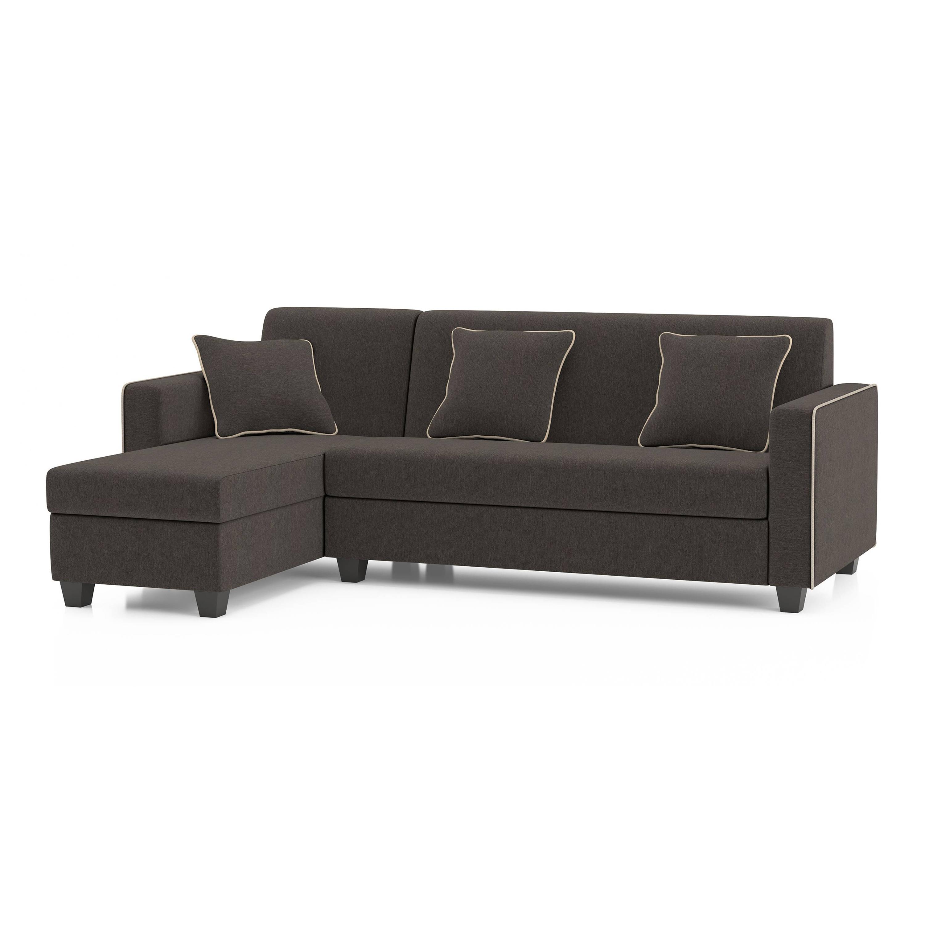 Henry Sectional Sofa Left Aligned - Cedar Brown