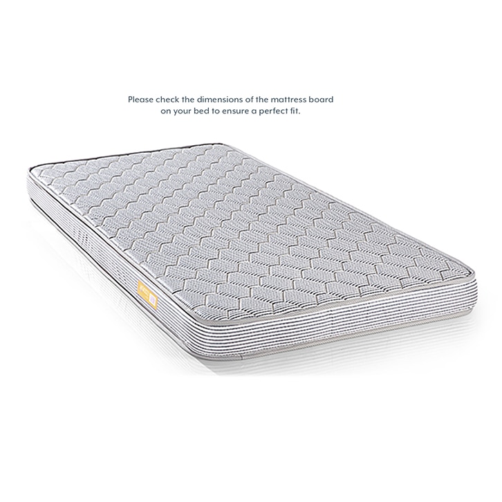 Essential Foam Single Size Mattress (Mattress Thickness : 4 Inches, Mattress Dimensions : 72 x 36 in)