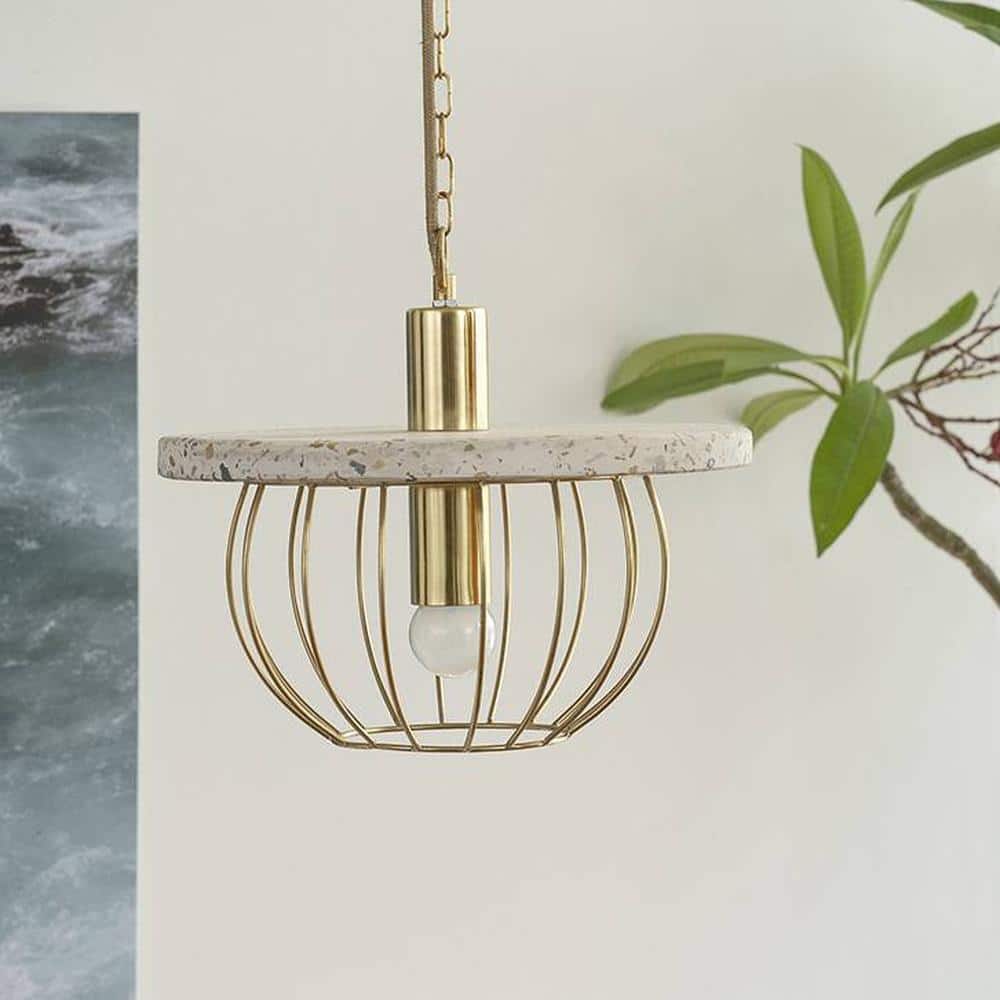 Tallulah Gold Metal Hanging Light