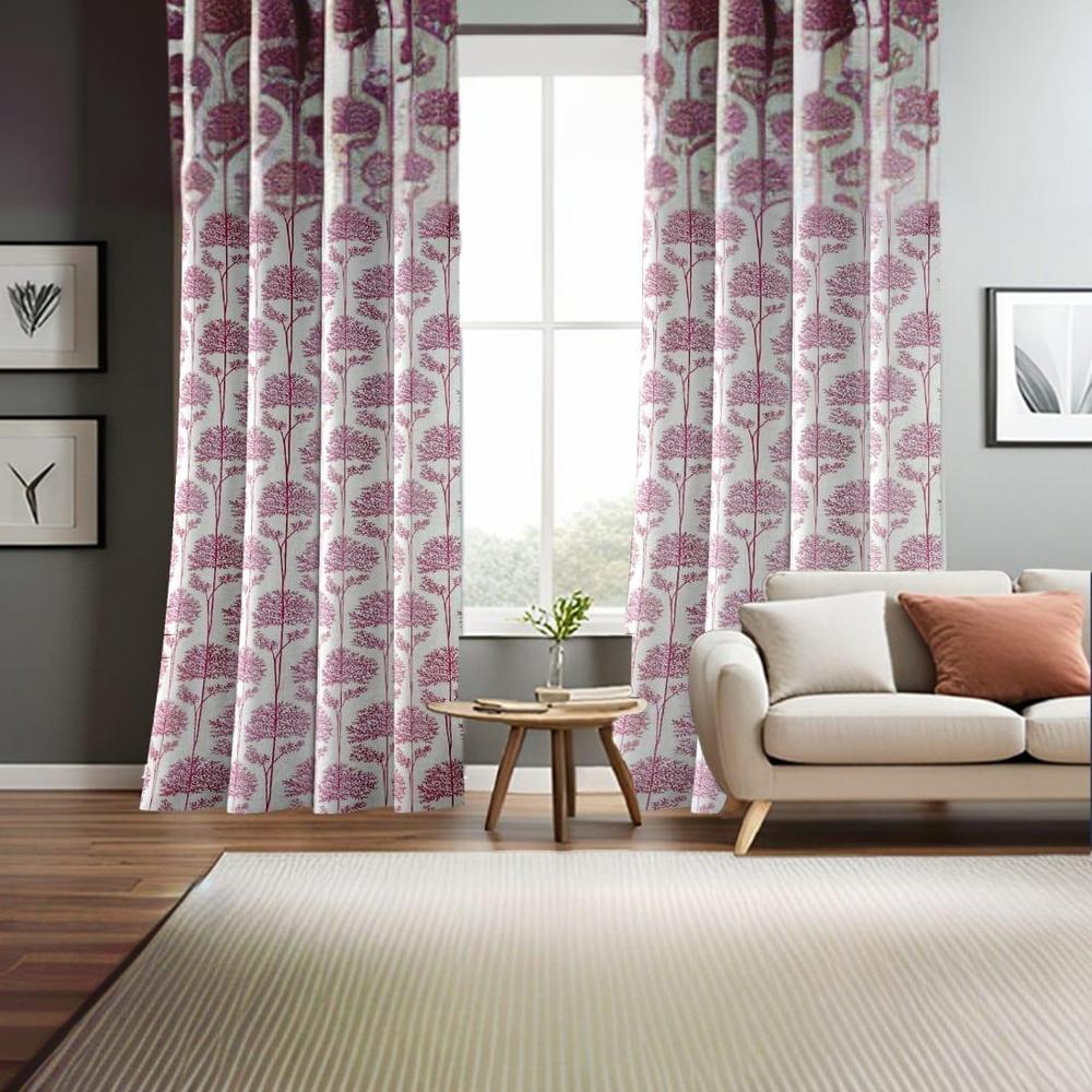 Solaris Pack of 2 Room Darkning Long Door Curtains - Aaho Decor