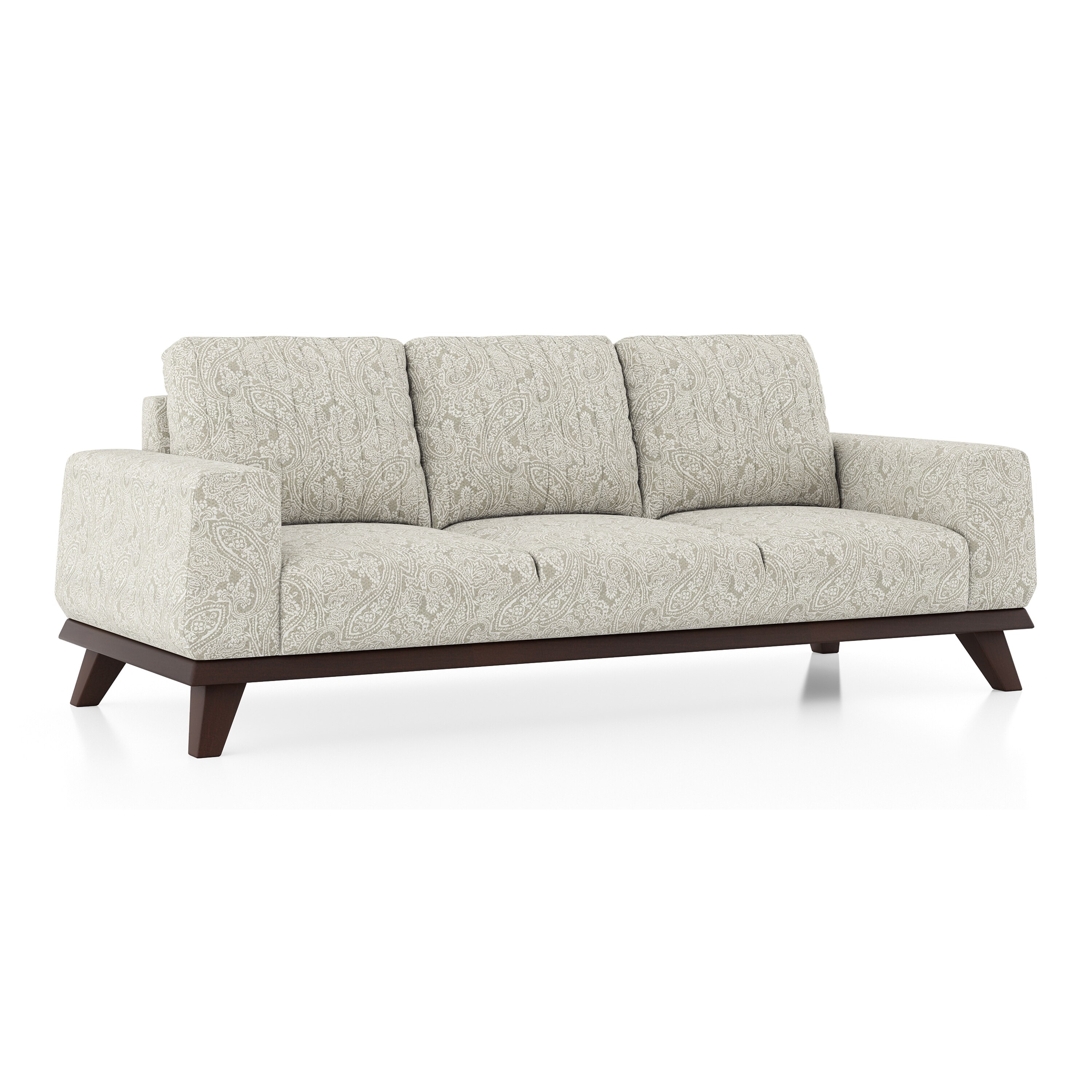 Granada Sofa Set (Colour: Monochrome Paisley, Seater: 3+2+1)