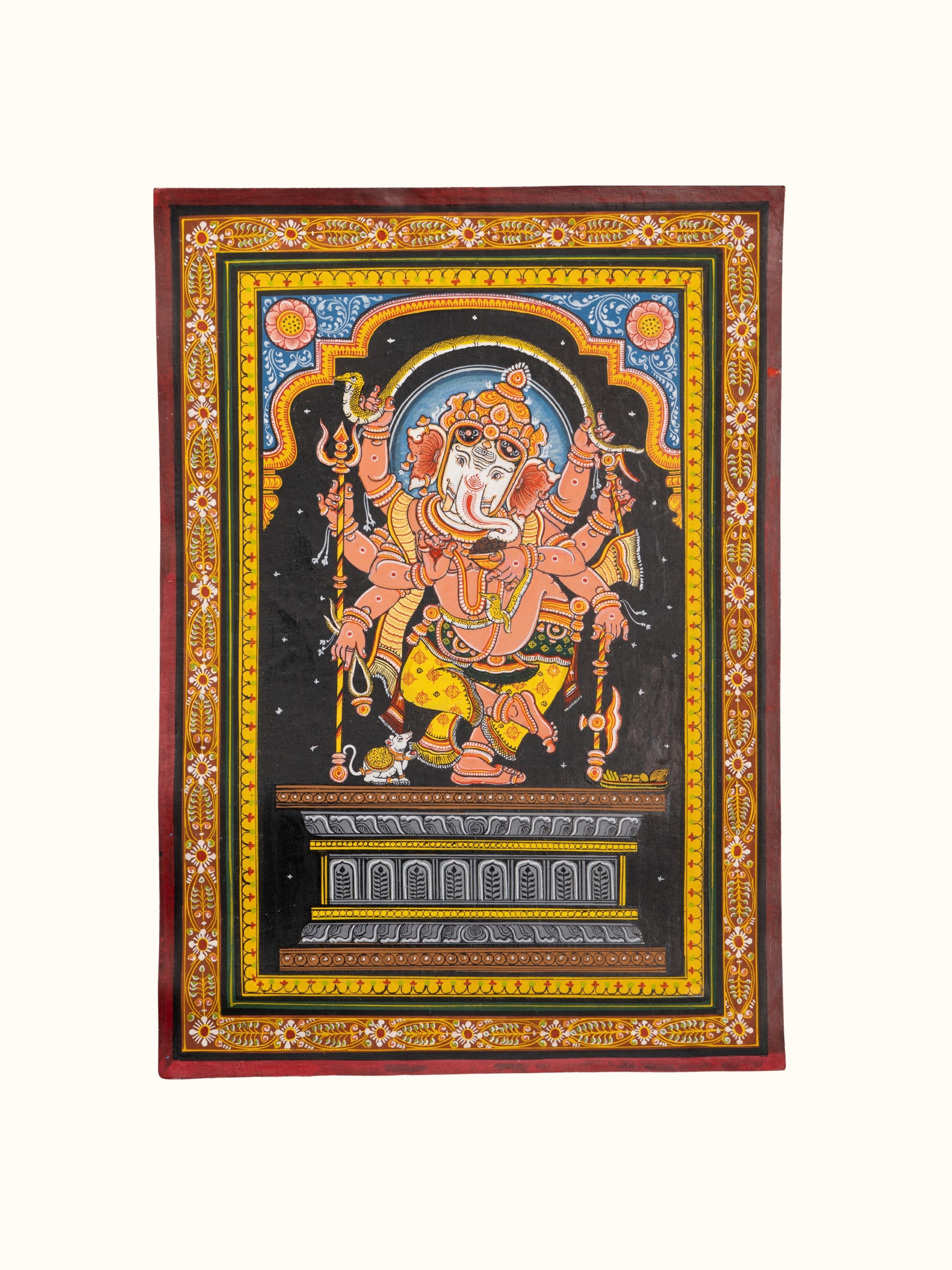Ganesha Pattachitra Painting