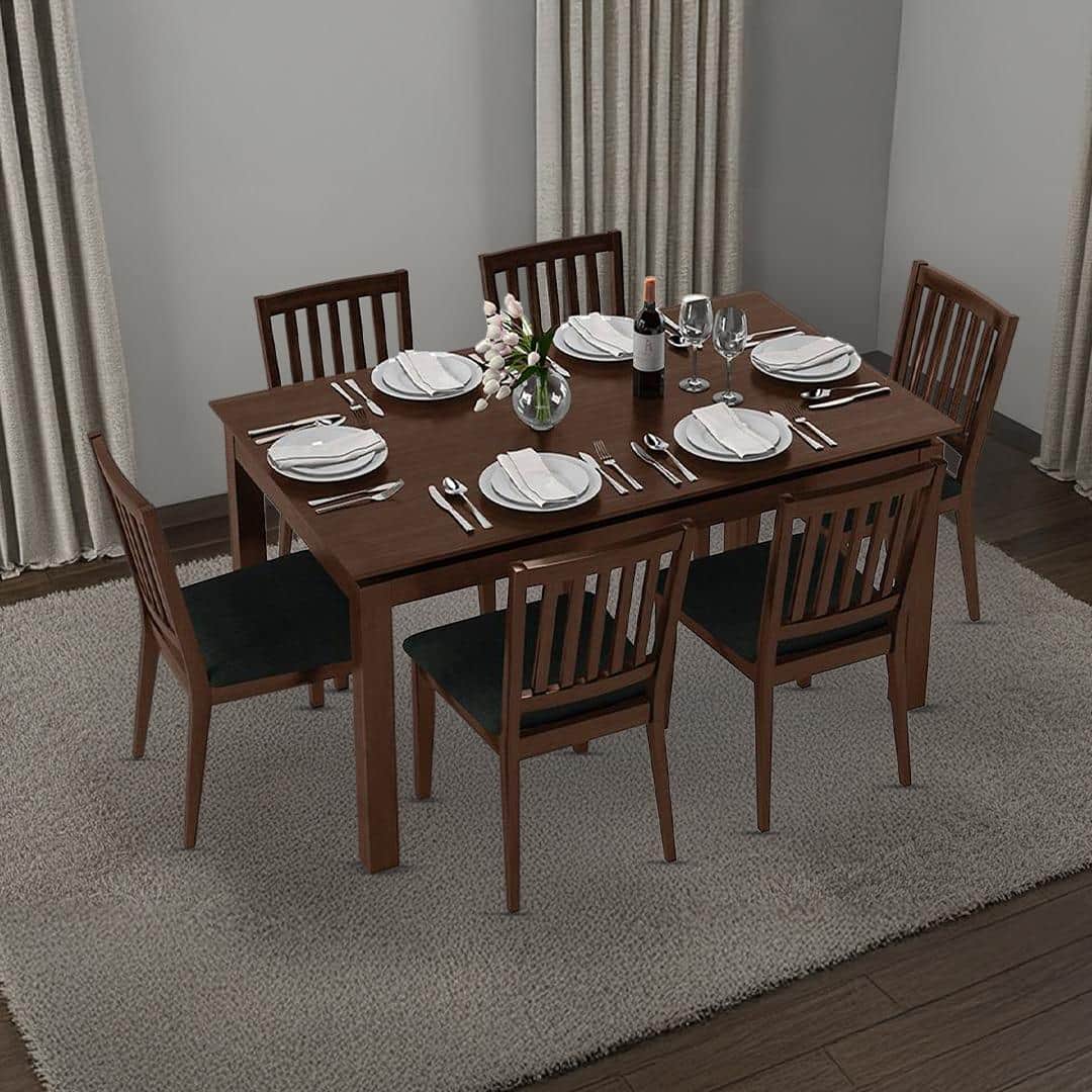 Diner 6 Seater Dining Table Set