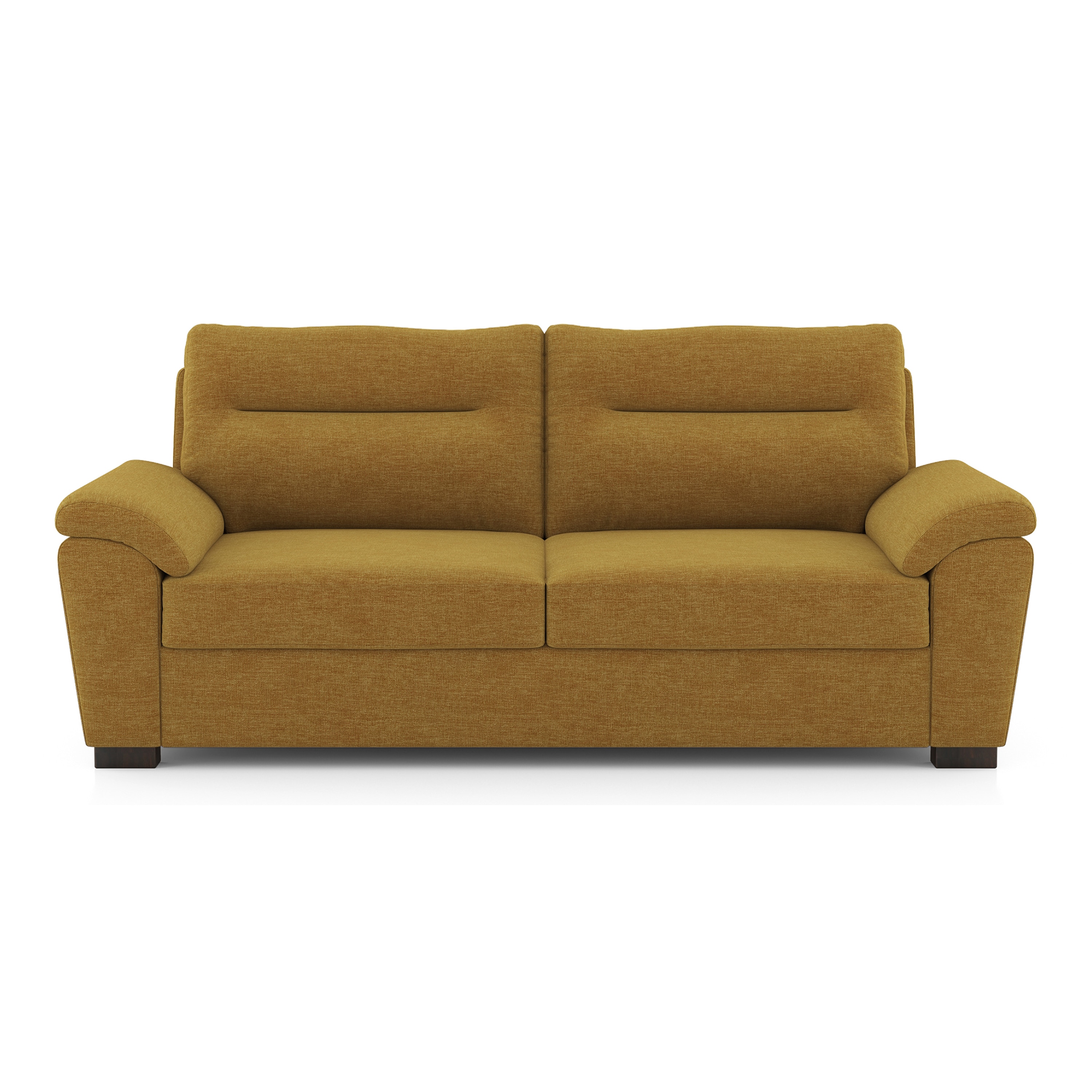 Adelaide Sofa Set (Colour: Ochre, Seater: 3+1+1)