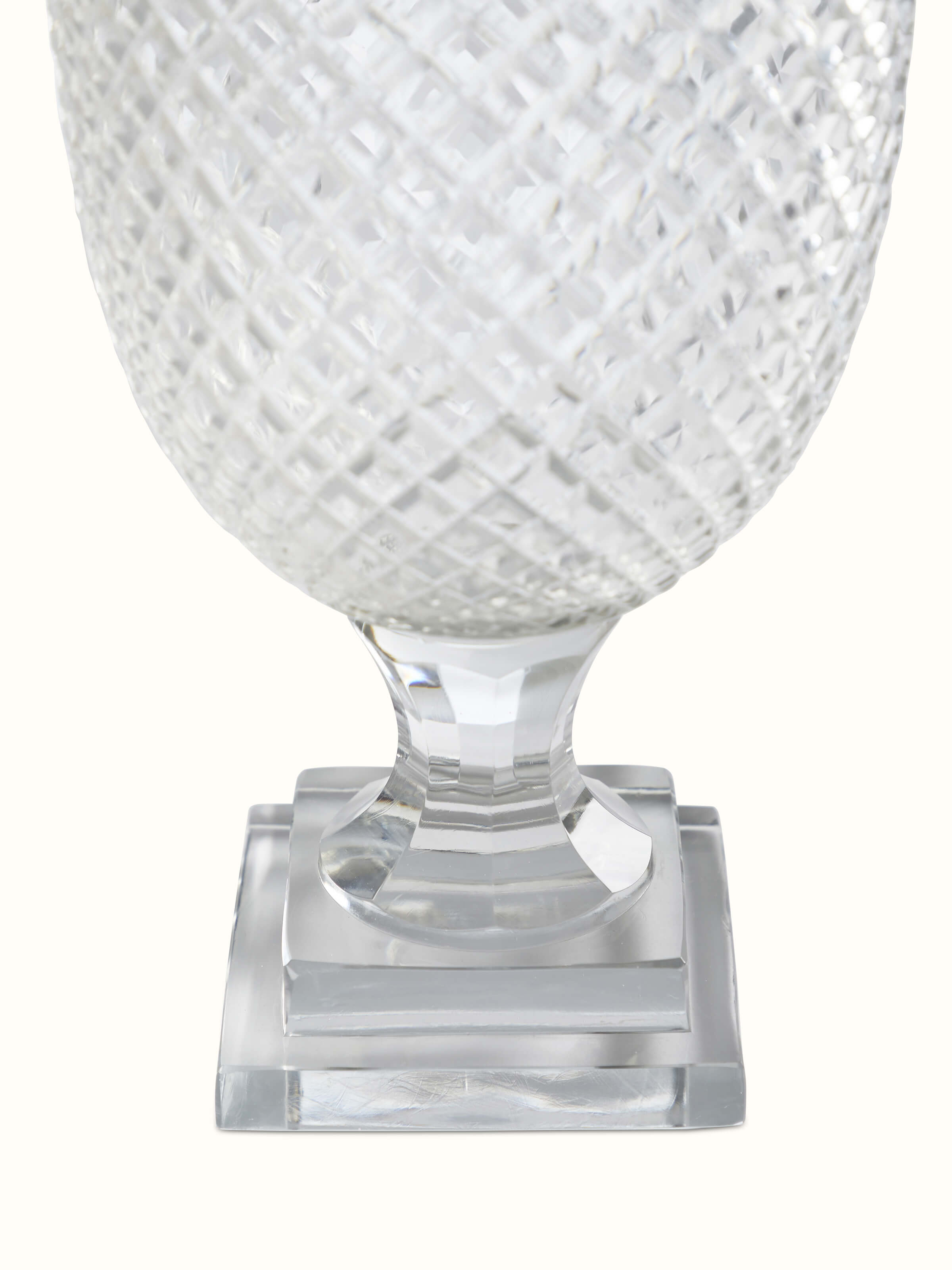 Hurricane Glass Table Vase