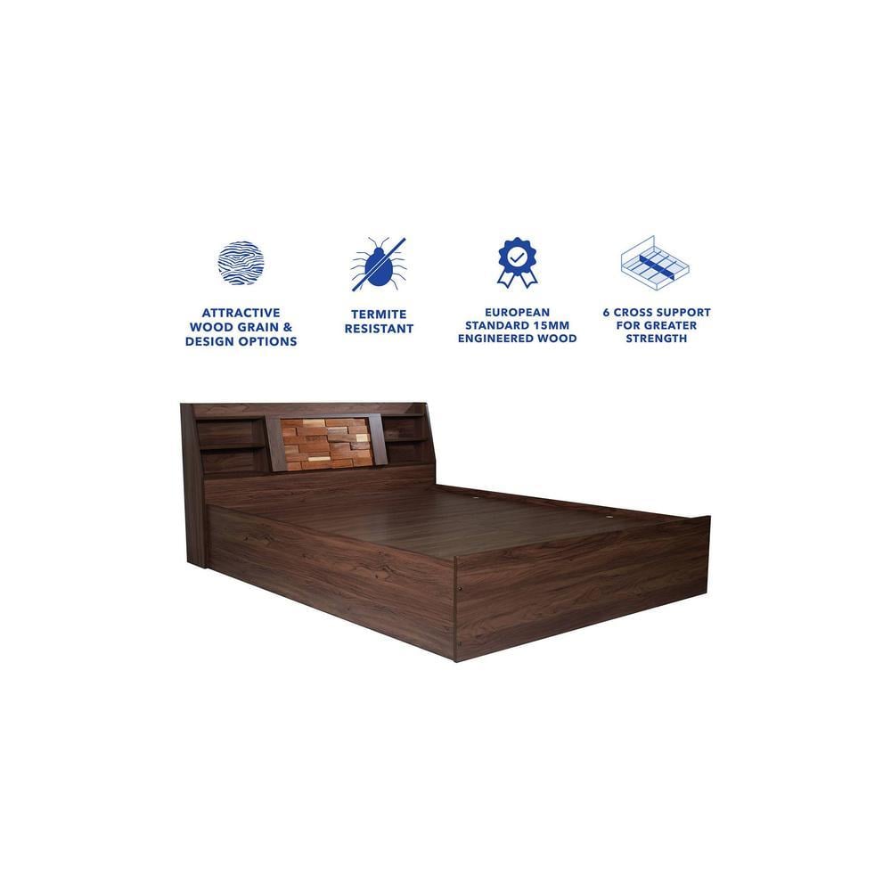 Timber Queen Bed Design 7