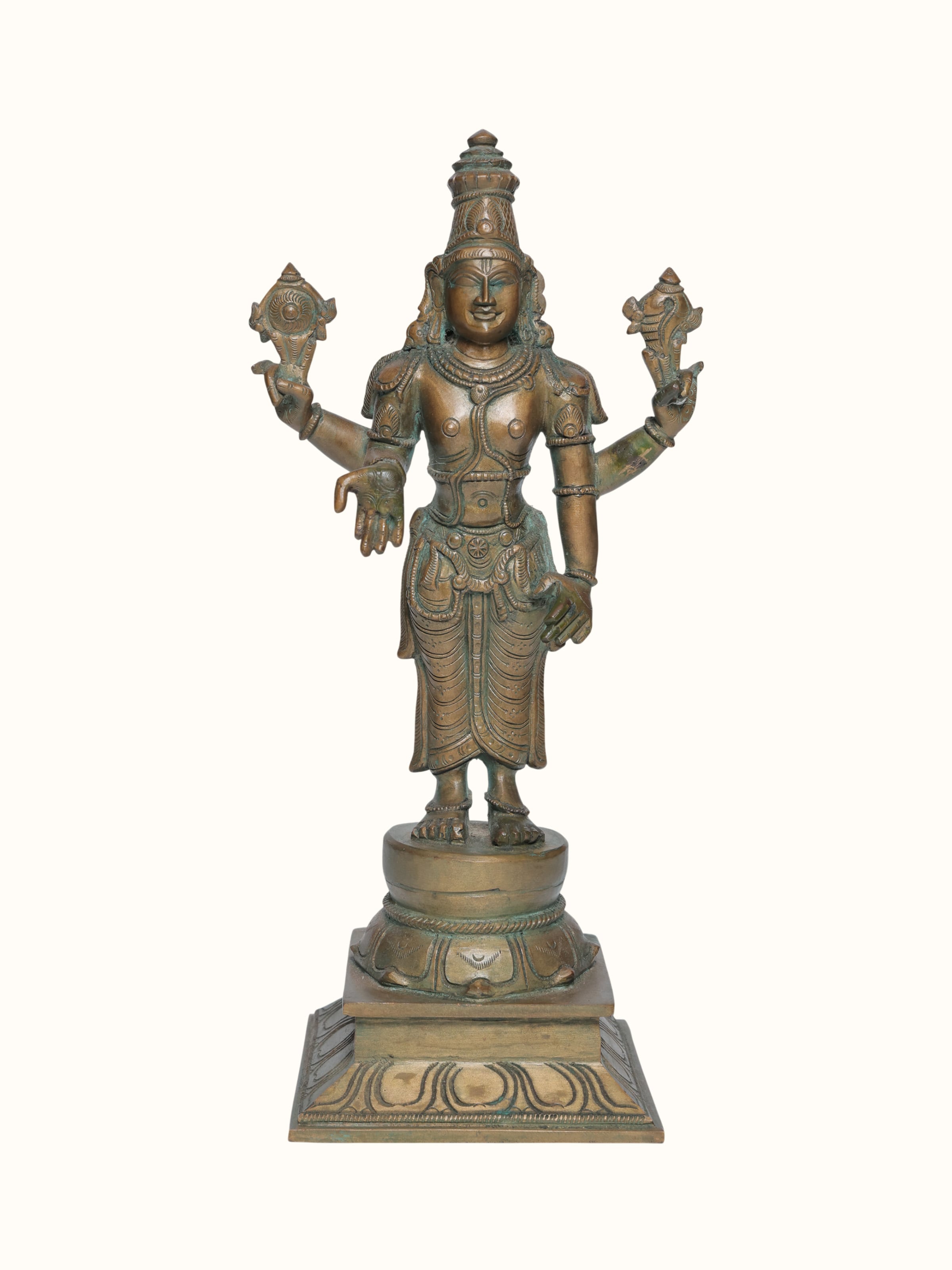 Bronze Cast Perumal Idol
