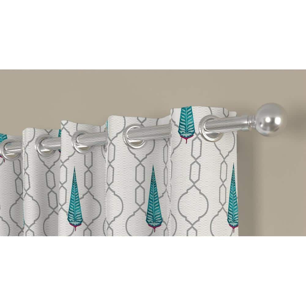 Oleander Ethnic Pack of 2 Regular Door Curtains