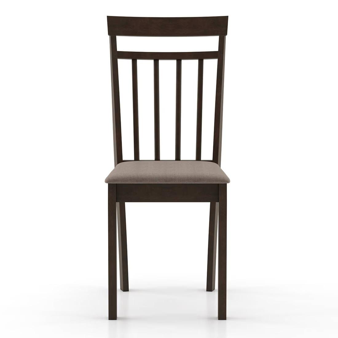 Ava 4 Seater Dining Table Set in Umber Walnut Finish